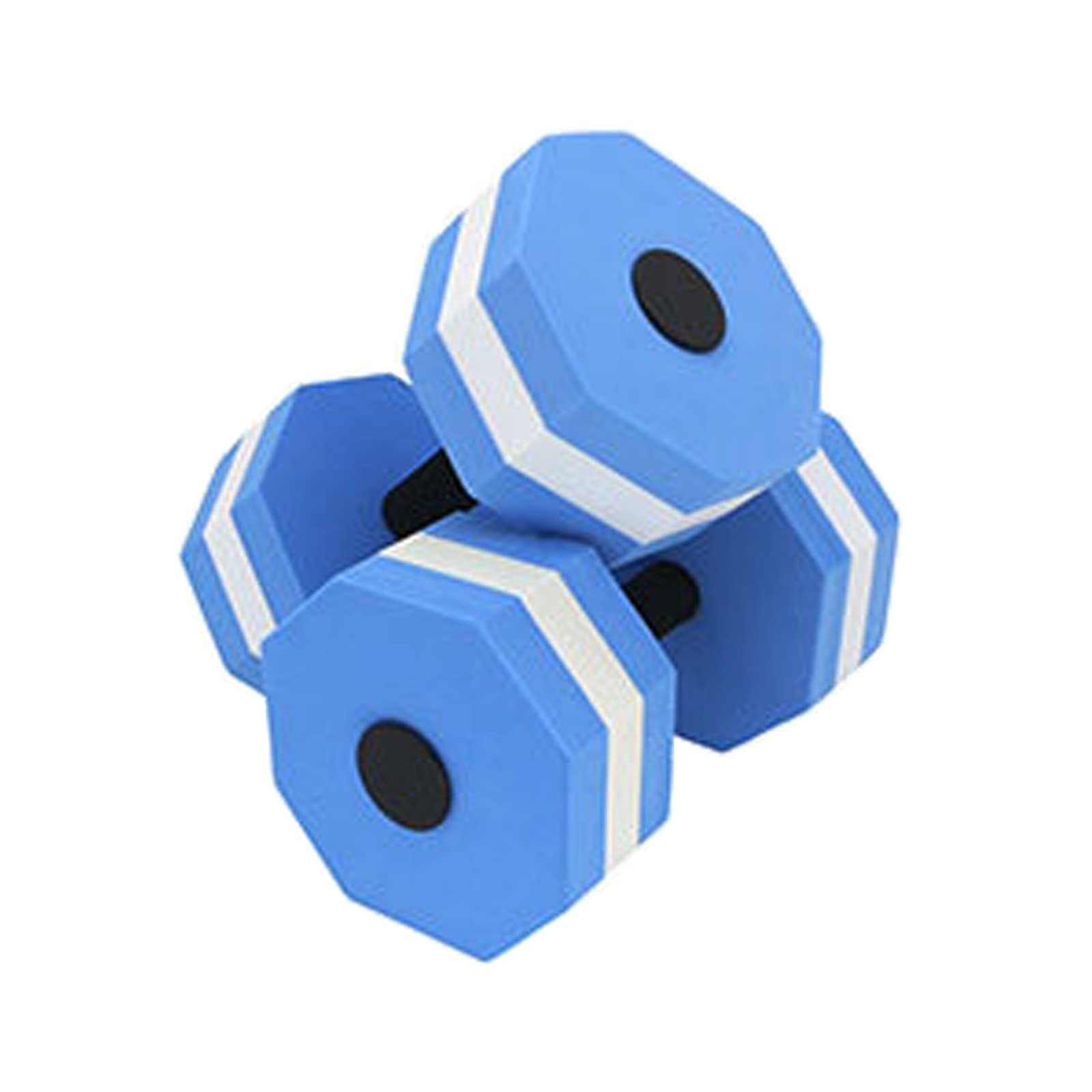 EVA Foam Dumbbell Set for Water Aerobics - Lightweight Fitness Equipment for Pool Exercises, Aquatic Therapy & Home Workouts - Pair of 2 (Ideal for Swimming Pools, Rehab & Low-Impact Training)