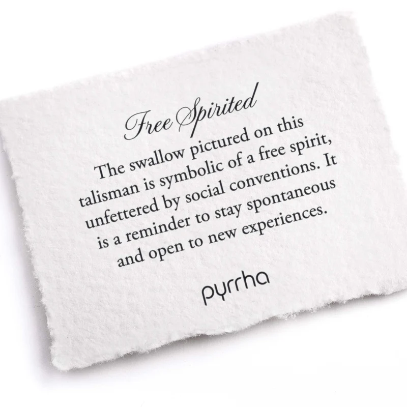 Free Spirited Talisman Mystic Violet - Spiritual Protection Amulet for Meditation, Yoga & Positive Energy
