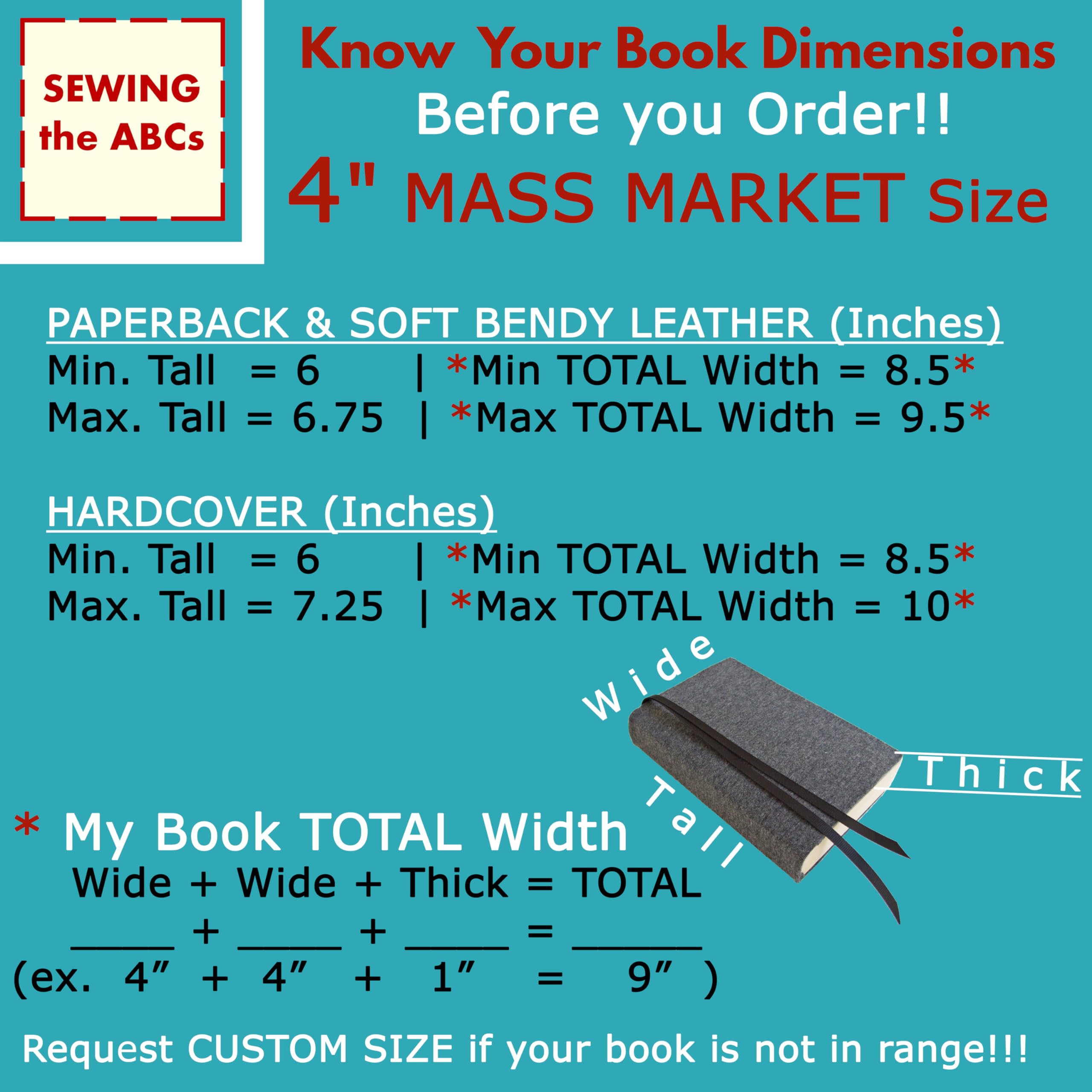 4x6 Inch Stretchable Fabric Book Cover for Paperback & Hardcover Books - Airplane Silhouettes Grey Design - Perfect for Travel, Reading, and Protecting Mass Market Books