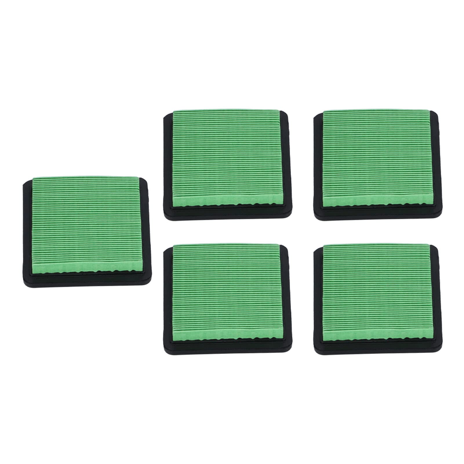 5Pcs Flat Air Filter Cartridge Element Vinyl Paper 491588 - Replacement Air Filters for High Pressure Washer Water Pump - Compatible with Pressure Washers, Cleaning Equipment & Outdoor Power Tools