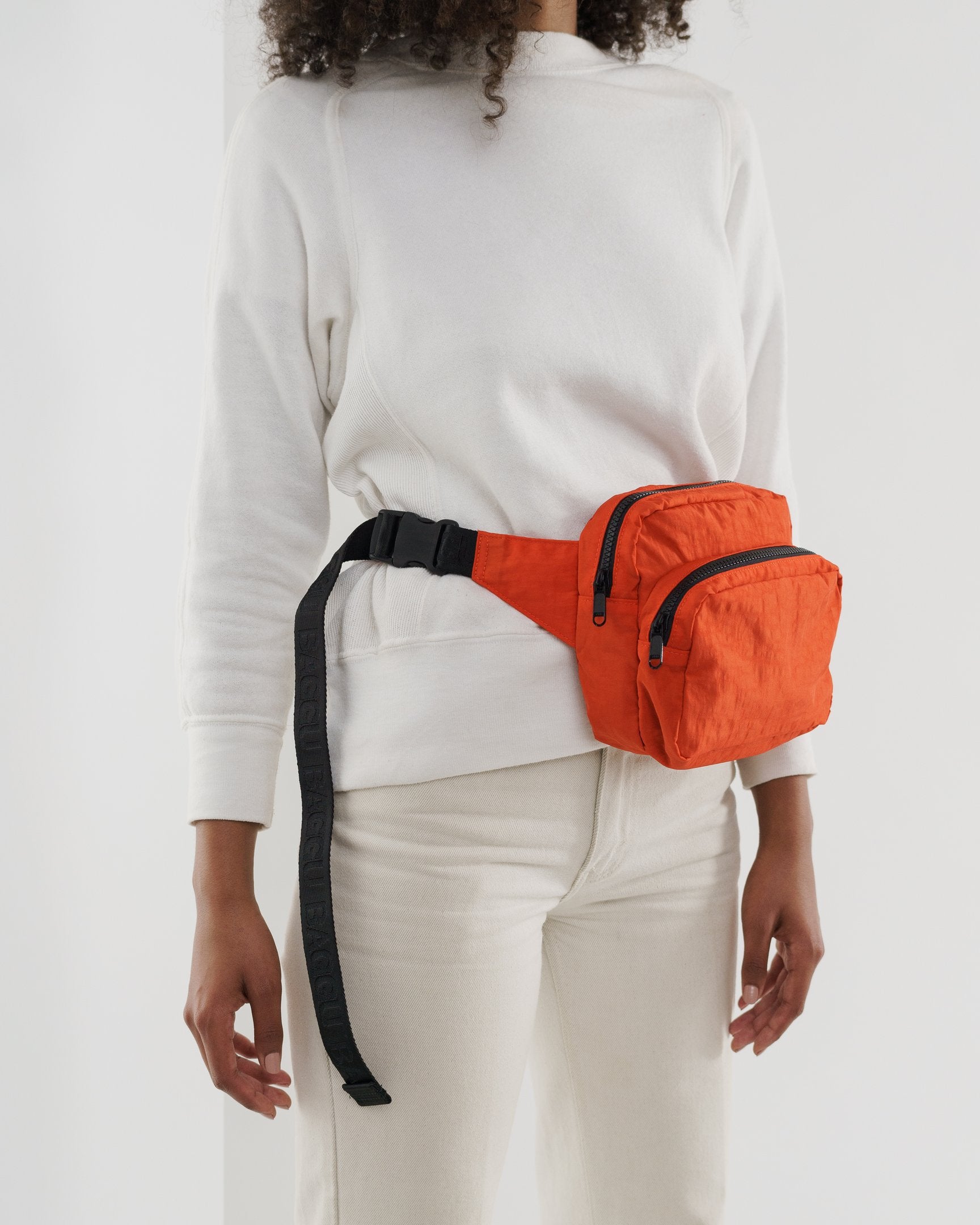 Baggu Fanny Pack - Trendy Waist Bag for Women & Men | Durable & Stylish Crossbody Pack | Perfect for Travel, Hiking, Running & Everyday Use