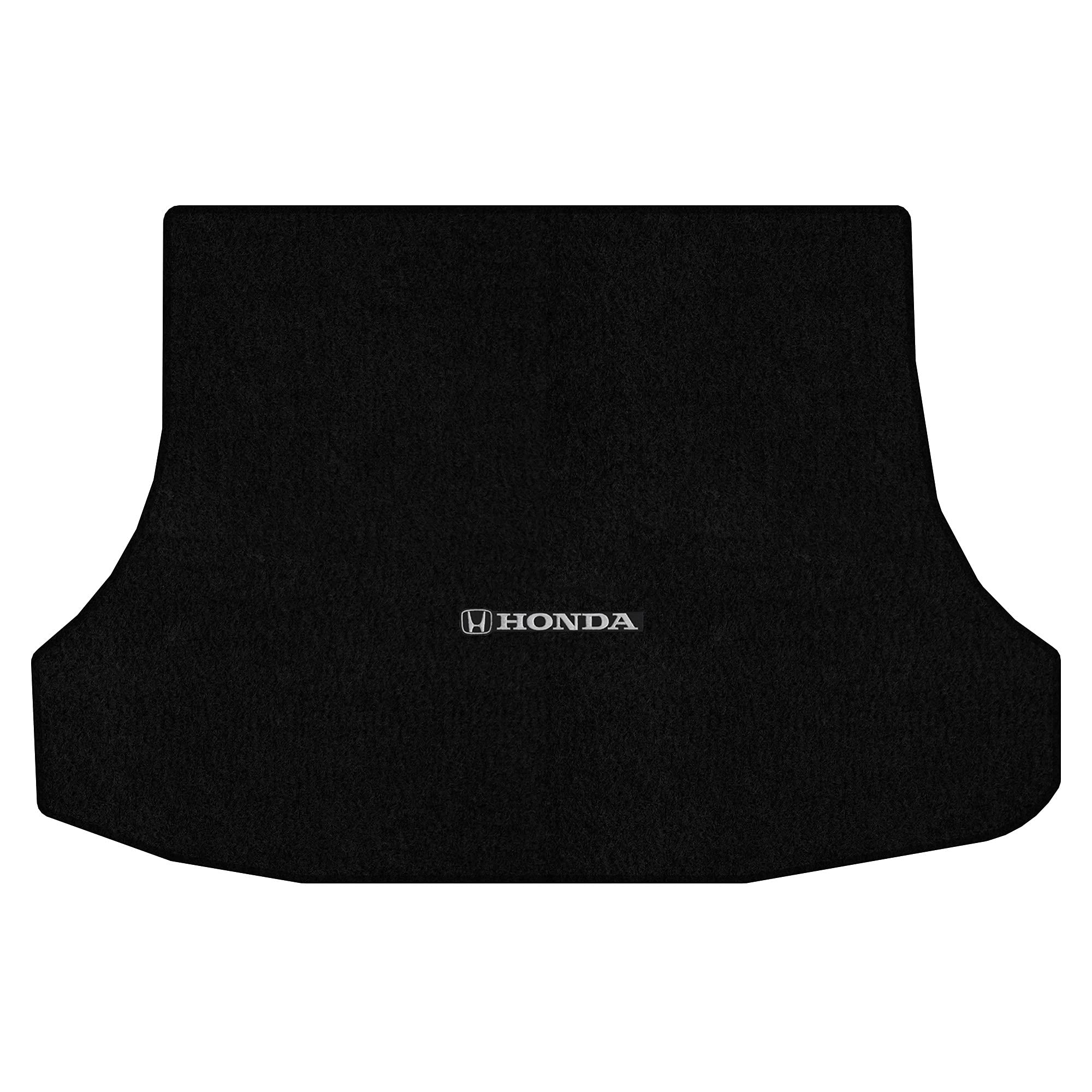 Premium Custom-Fit Carpet Floor Mats for 2006-2011 Honda Civic Si 2-Door - Luxury Car Floor Liners with Silver H Logo (Black, Includes Trunk Mat) - Perfect for All-Weather Protection & Enhanced Interior Style