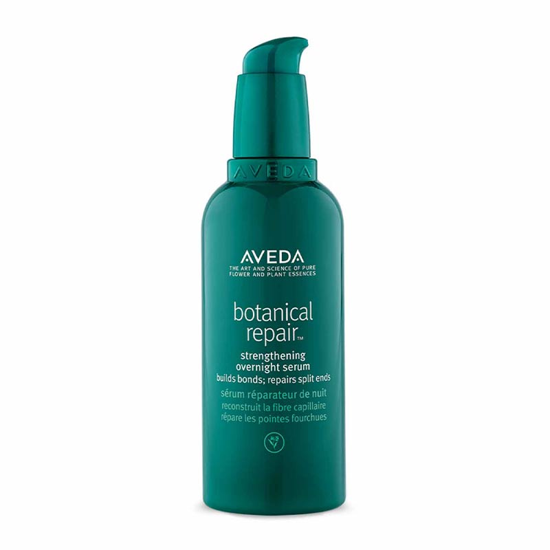 Aveda Botanical Repair Strengthening Overnight Serum for Damaged Hair - Deep Conditioning Treatment with Plant-Based Ingredients for Hair Repair While You Sleep | Perfect for Dry, Brittle, and Color-Treated Hair