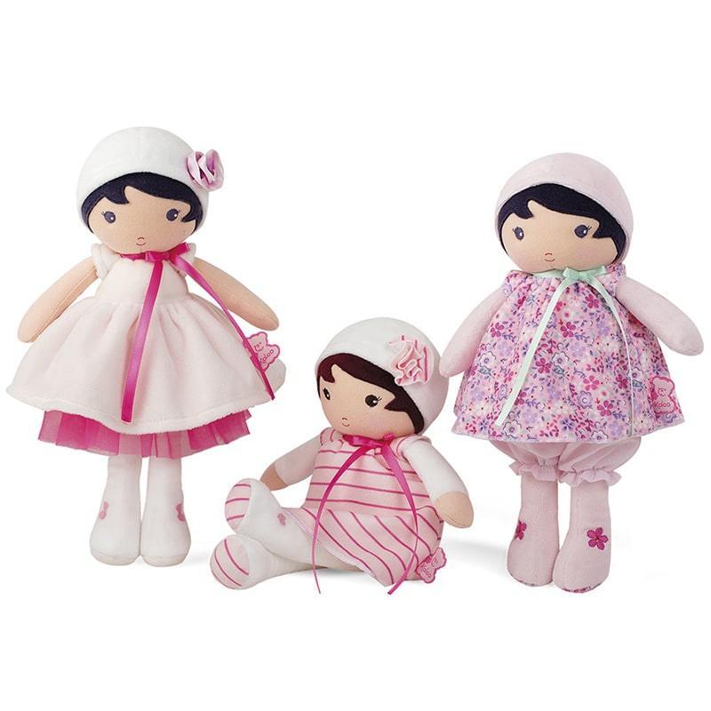 Kaloo My First Soft Doll Rose K - Premium Plush Stuffed Animal Toy for Babies & Toddlers (32 cm / 12.5'') - Perfect Gift for Newborns, Birthdays & Nursery Decor