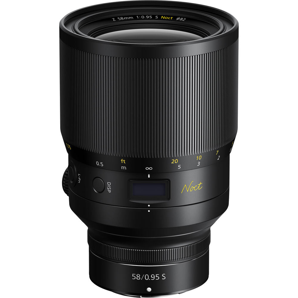 Nikon NIKKOR Z 58mm f/0.95 S Noct Ultra-Fast Prime Lens - Perfect for Low Light Photography, Portraits & Night Scenes