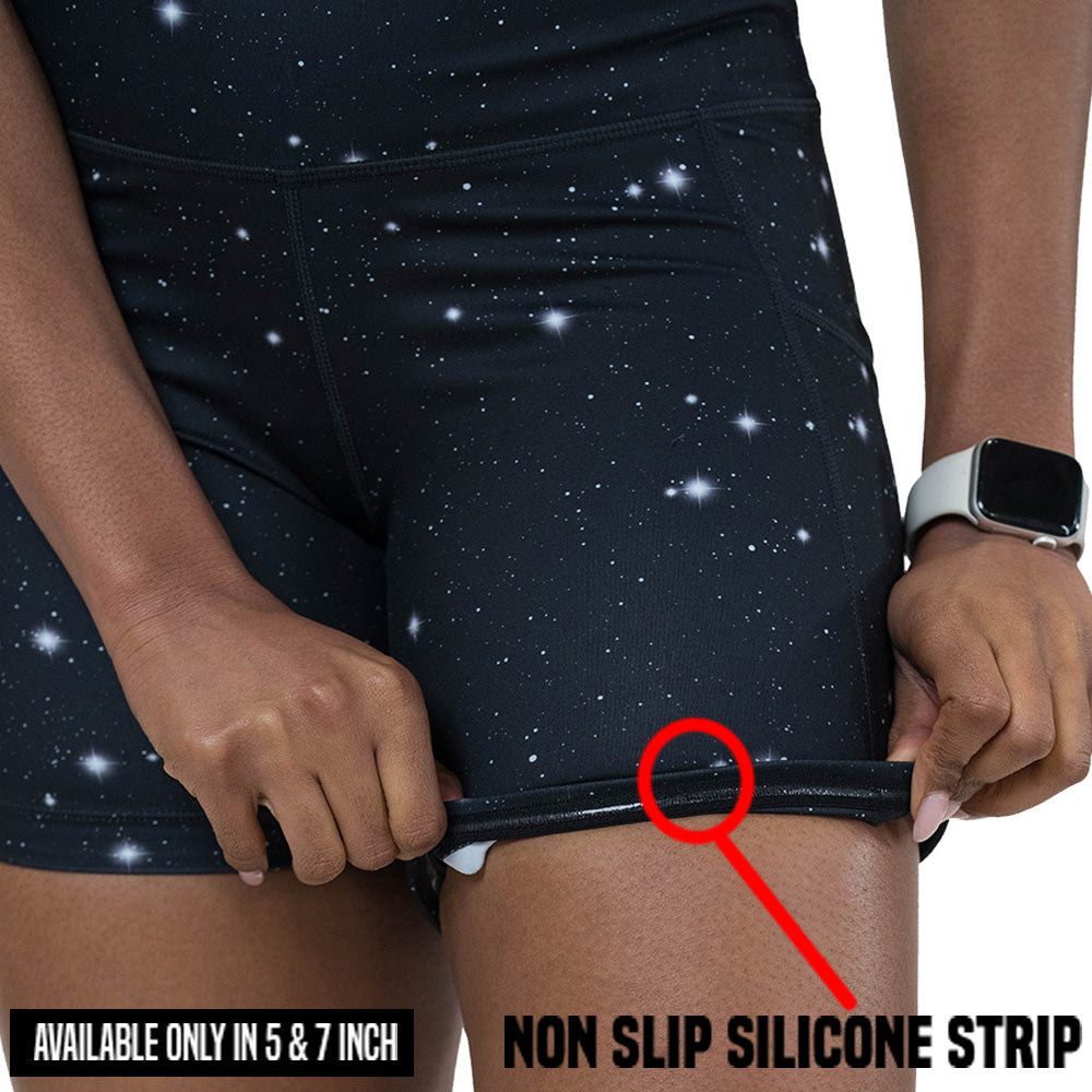 Starlight Women's Running Shorts - Lightweight & Breathable for Gym, Yoga & Outdoor Workouts