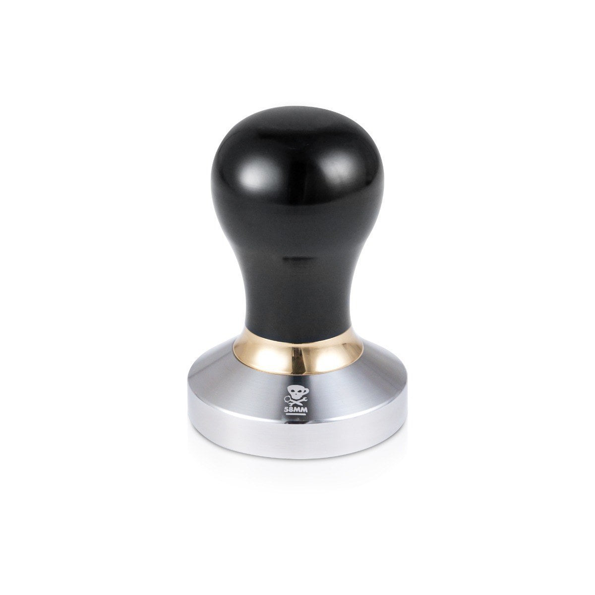 Premium 5-in-1 Espresso Tamper - Professional Coffee Tamping Tool with Ergonomic Handle (Black) - Perfect for Home Baristas & Coffee Shops