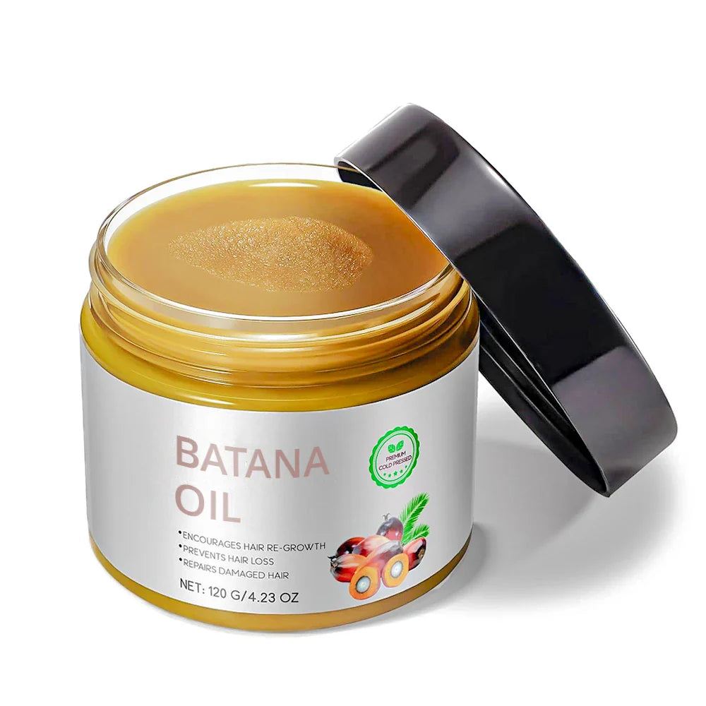 Organic Batana Hair Oil for Growth & Repair - Natural Deep Conditioning Treatment for Dry, Damaged Hair - Perfect for Daily Use, Scalp Massage & Hair Styling