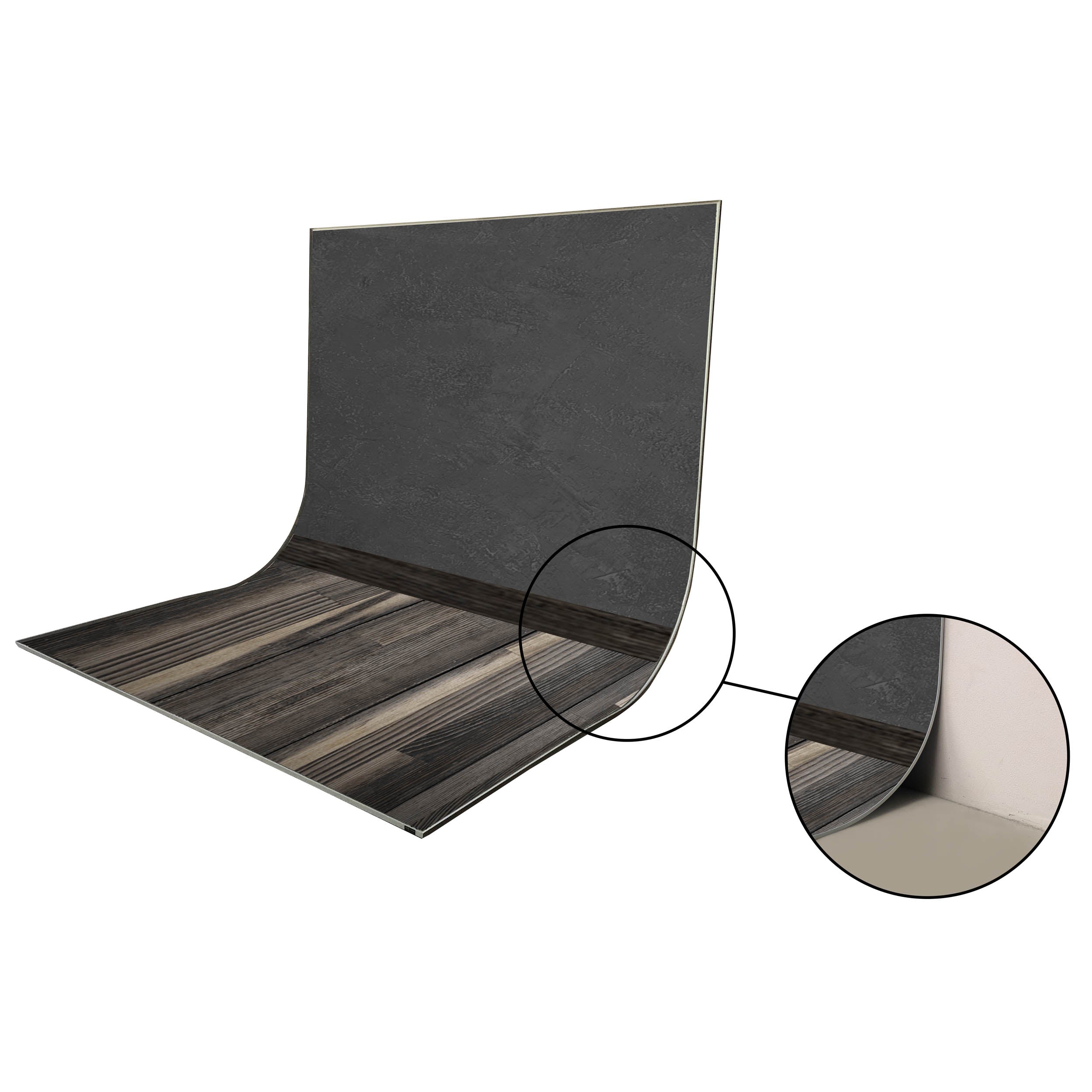 C3 Floor & Wall Fabric Skin for Easiframe Curved Cyclorama System - Standard Frame (Special Order) | Professional Photography & Video Studio Backdrop