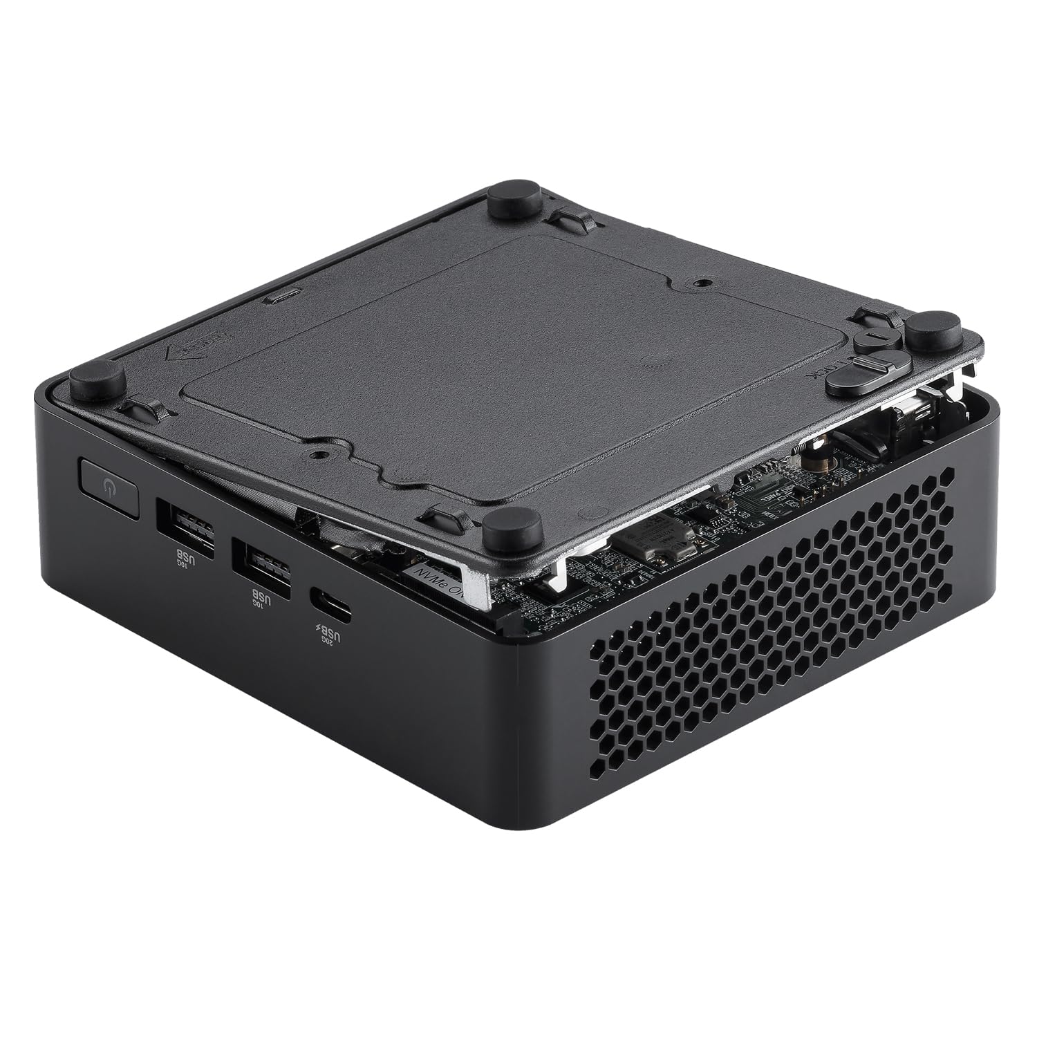 NUC 14 Pro Mini PC - Intel Core Ultra 7 155H Processor, 64GB DDR5 RAM, 4TB SSD, Intel Arc GPU | Compact Desktop Computer for Home Office, Gaming & Media Center