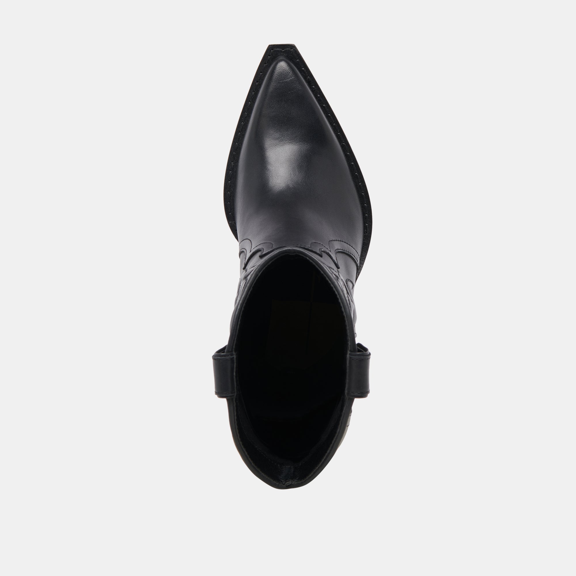 RIMONA Women's Black Leather Booties - Stylish Ankle Boots for Casual Outfits & Fall Fashion