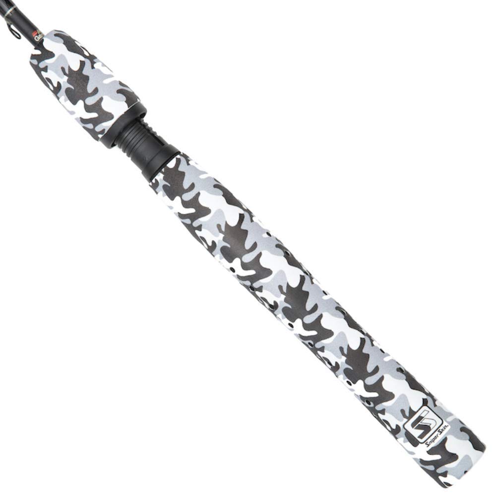 SNIPER SKIN Fishing Rod Grip - Waterproof Adjustable Replacement Handle - Easy Installation Strong Grip for Saltwater & Freshwater Fishing Gear Accessories