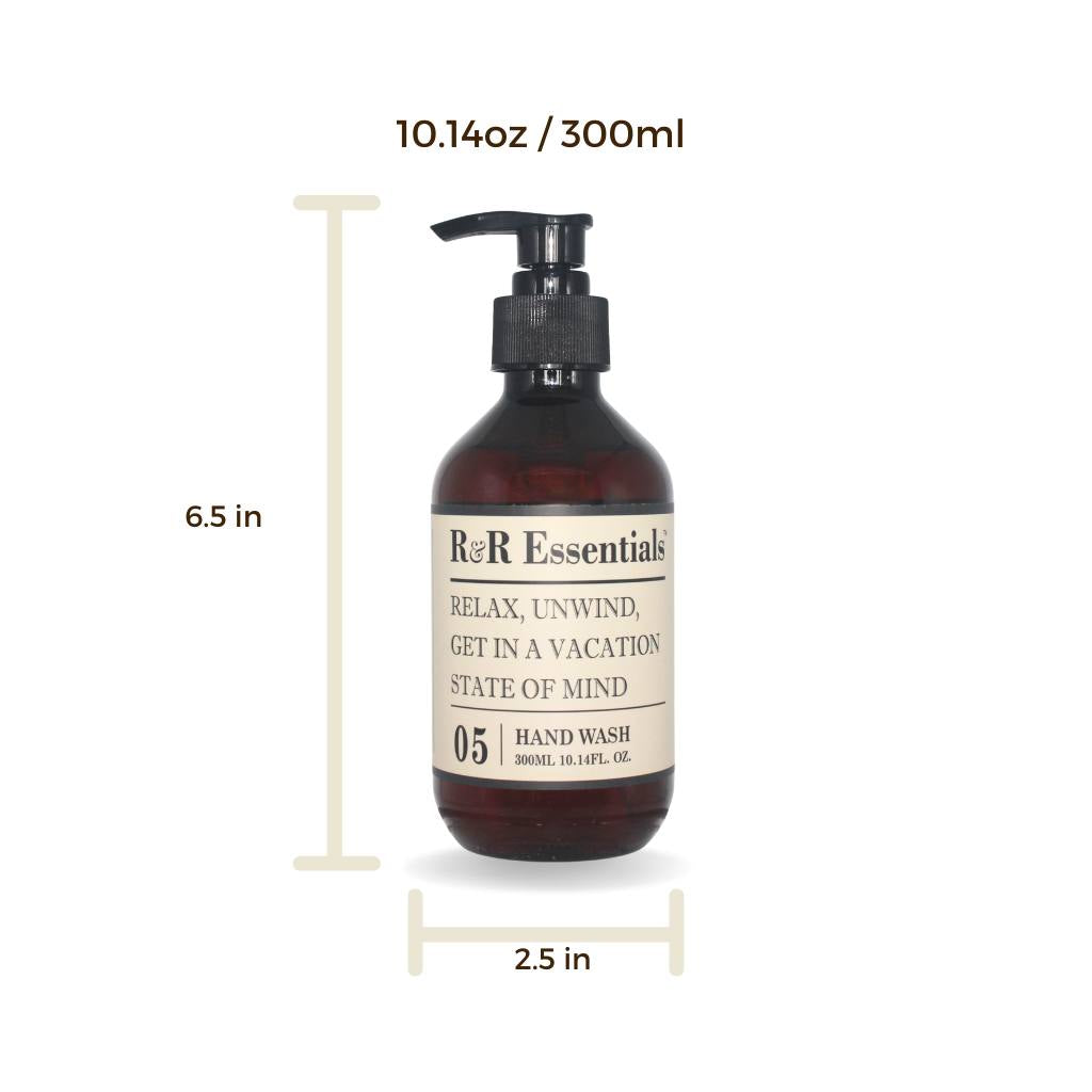 Refillable Hand Soap Pump Bottles - Eco-Friendly & Reusable for Bathroom, Kitchen, or Office - R&R Essentials