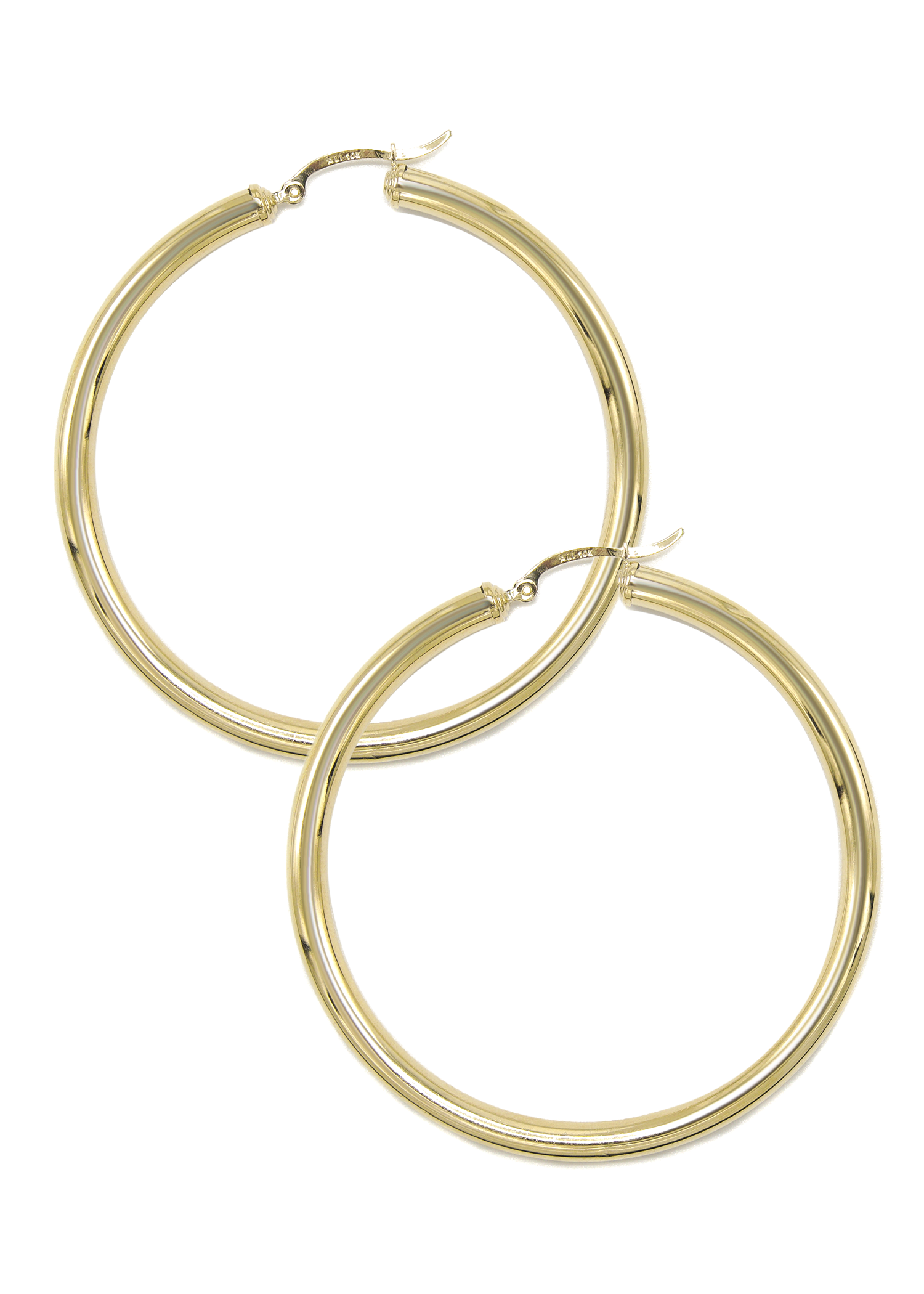 10K Gold Hoop Earrings for Women - Adjustable Size & Customizable Design | Perfect for Everyday Wear, Parties & Special Occasions