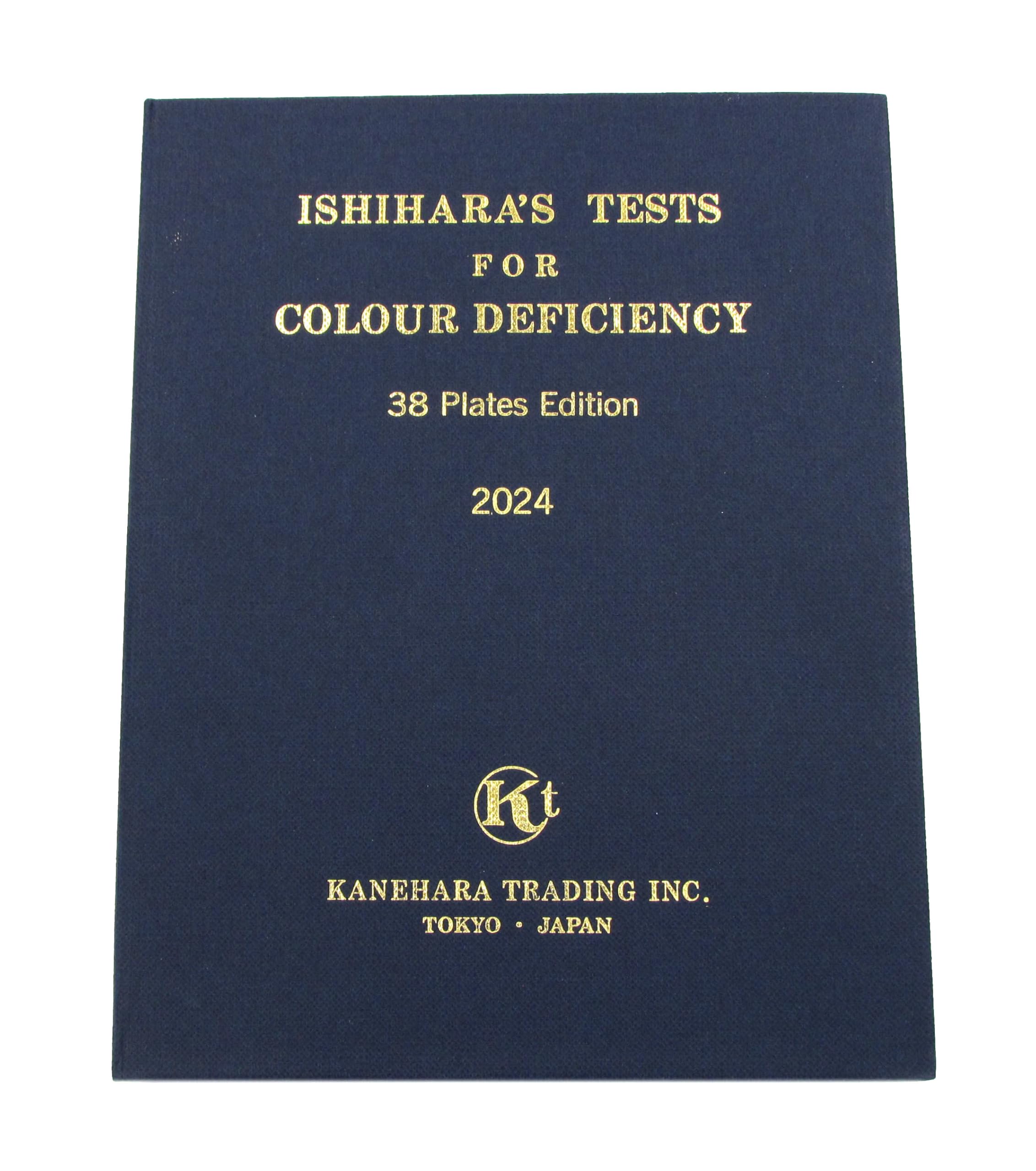 Ishihara Test Chart for Color Blindness - 38 Plate Edition (2024) | Accurate Color Vision Test for Eye Exams & Occupational Screening