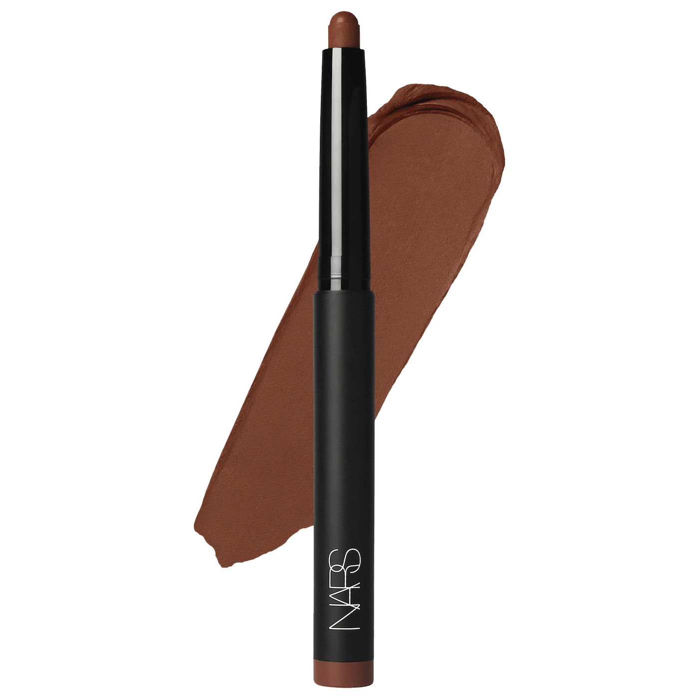 NARS Total Seduction Smudge Proof Eyeshadow Stick in Strip Down - Matte Warm Red Brown | Long-Lasting Cream Eyeshadow for Day & Night Makeup | Perfect for Work, Date Night & Special Occasions