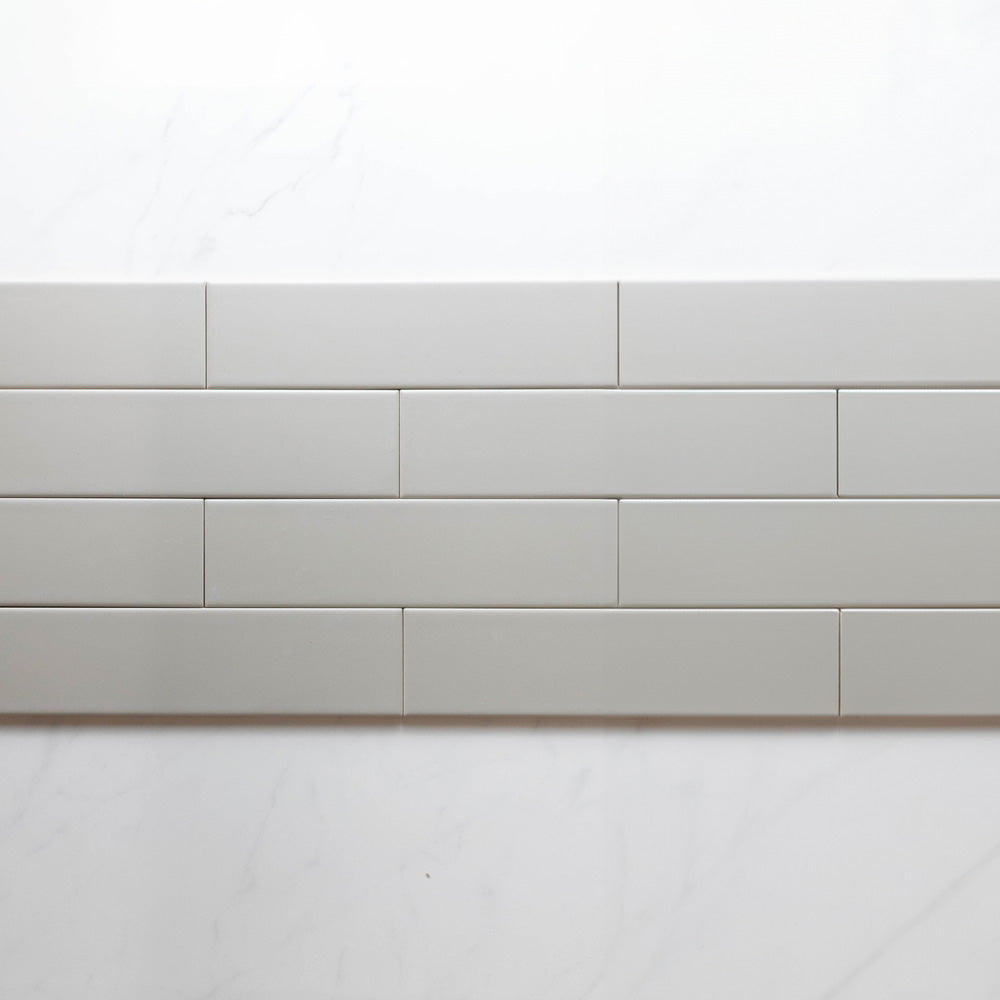 Premium Cascade Taupe 75x300mm Matte Unrectified Subway Tile - Perfect for Kitchen Backsplash, Bathroom Walls & Modern Interior Design