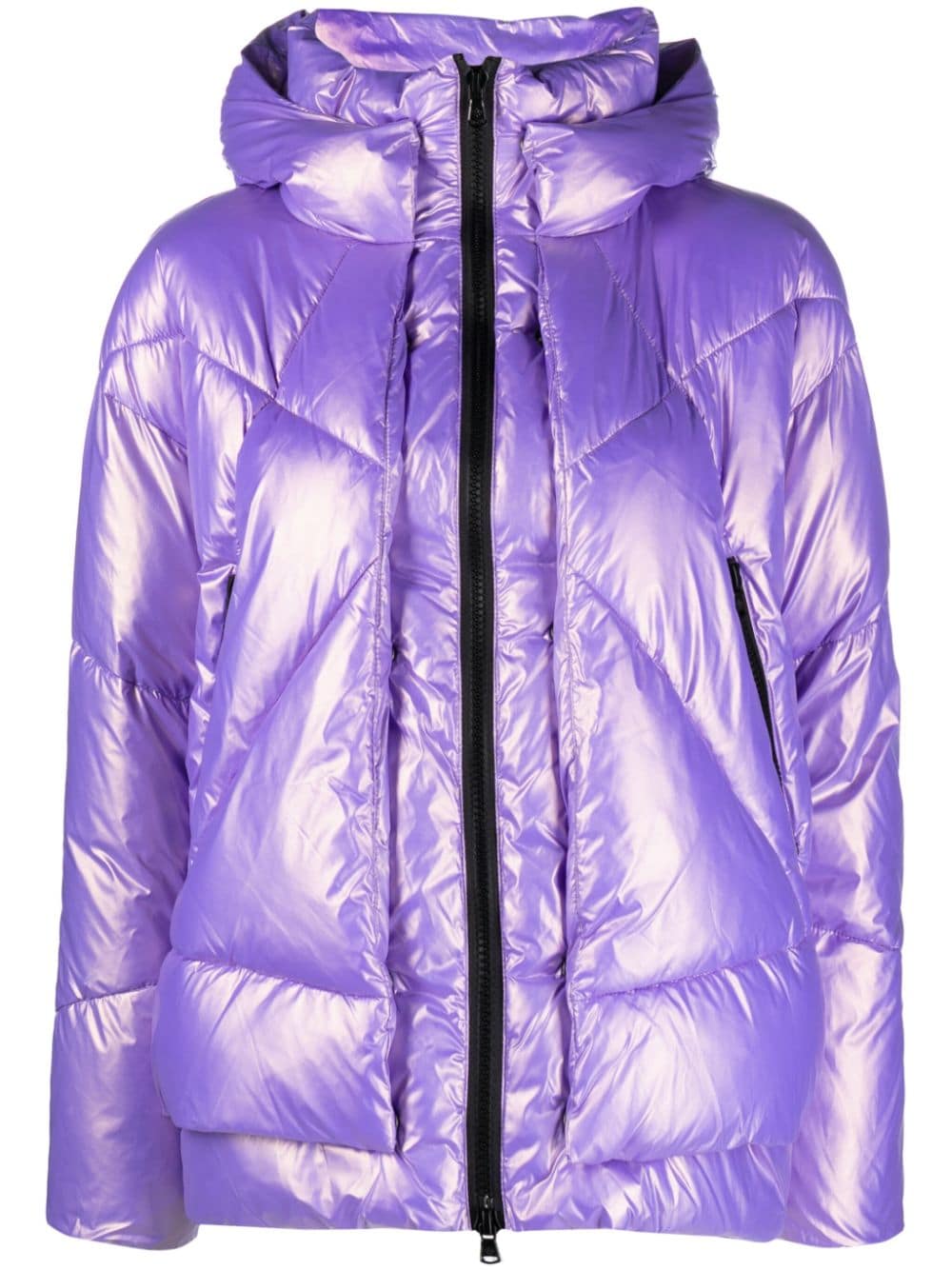 Premium Canadian Winter Coats for Women - Warm Purple Parka Jacket with Hood - Perfect for Snowy Weather & Outdoor Adventures