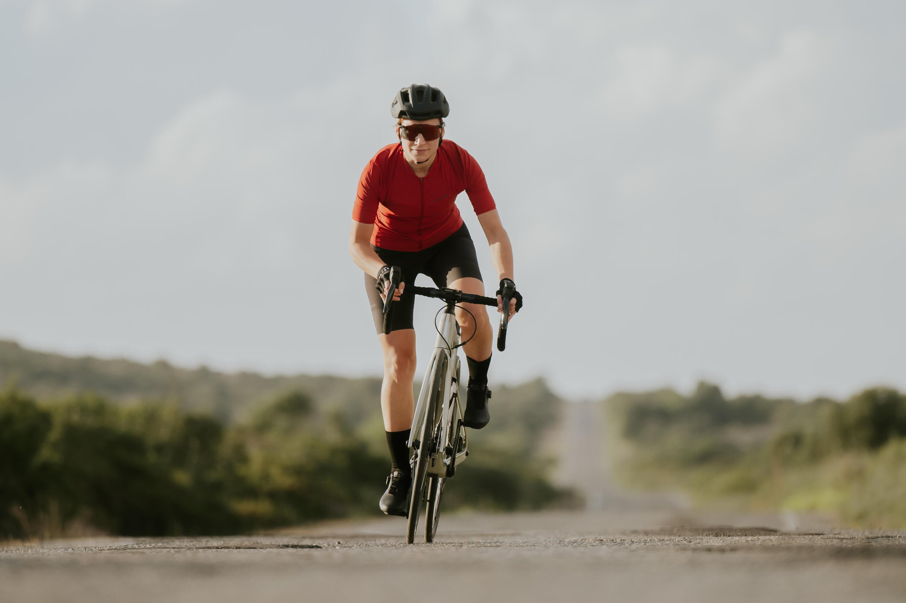 Van Rysel Women's Road Cycling Bib Shorts - High Performance Endurance Bike Shorts for Women - Black - Perfect for Long Distance Cycling & Training