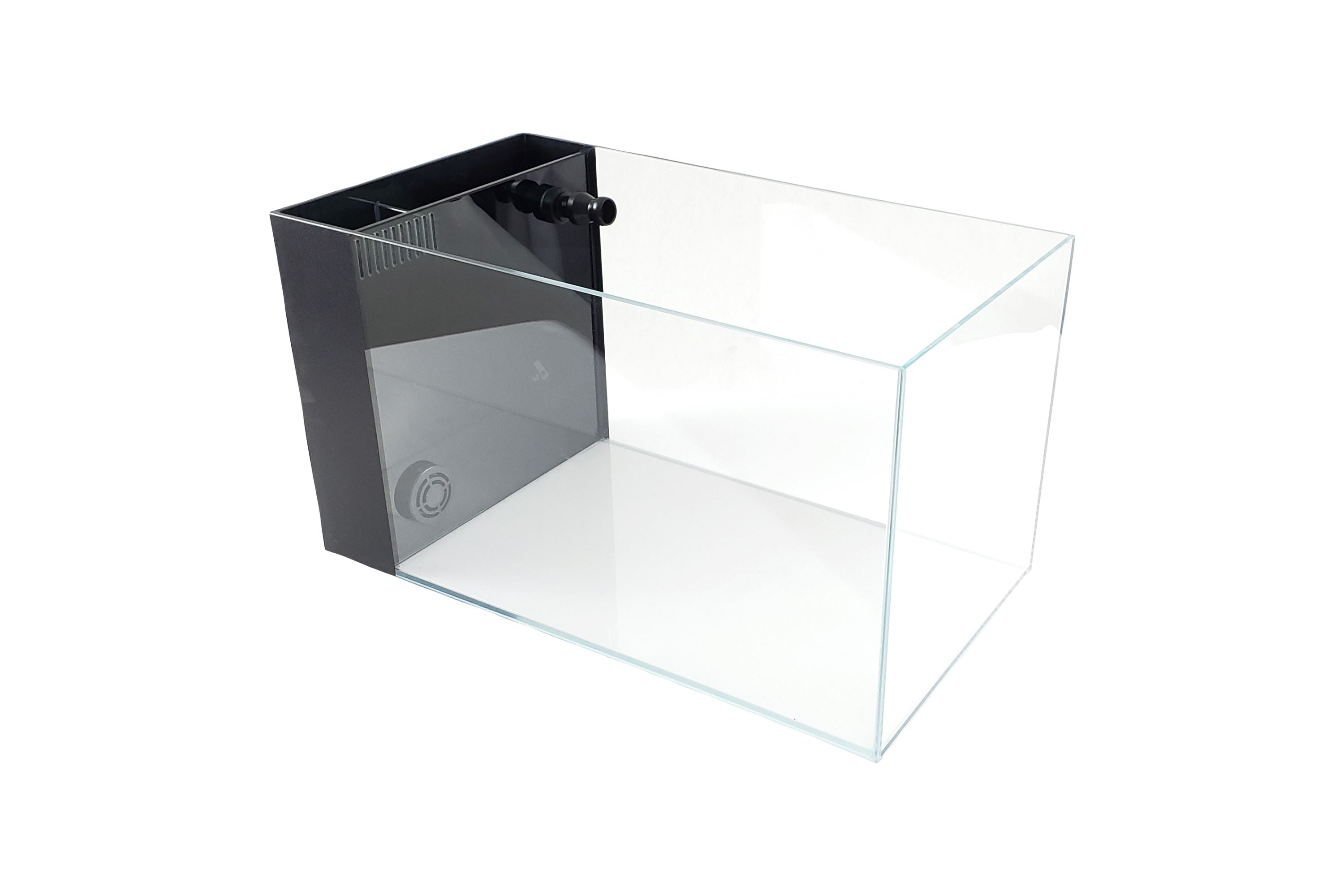 Lifegard Aquatics 14.26 Gallon Clear Glass Aquarium Fish Tank - Perfect for Home, Office, or Classroom Aquatic Displays