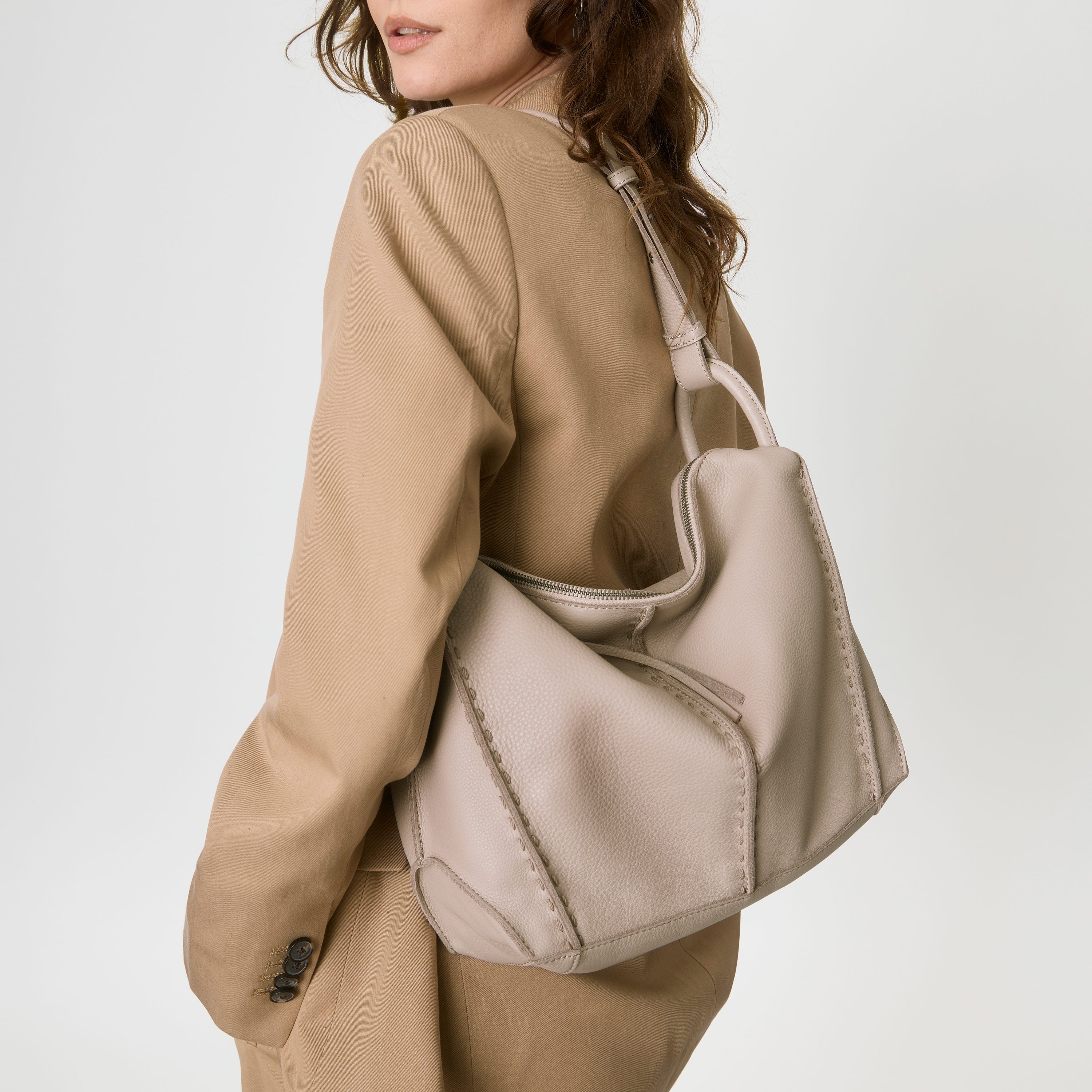 Los Feliz Hobo Bag - Stylish & Spacious Leather Shoulder Bag for Women | Perfect for Work, Travel & Everyday Use