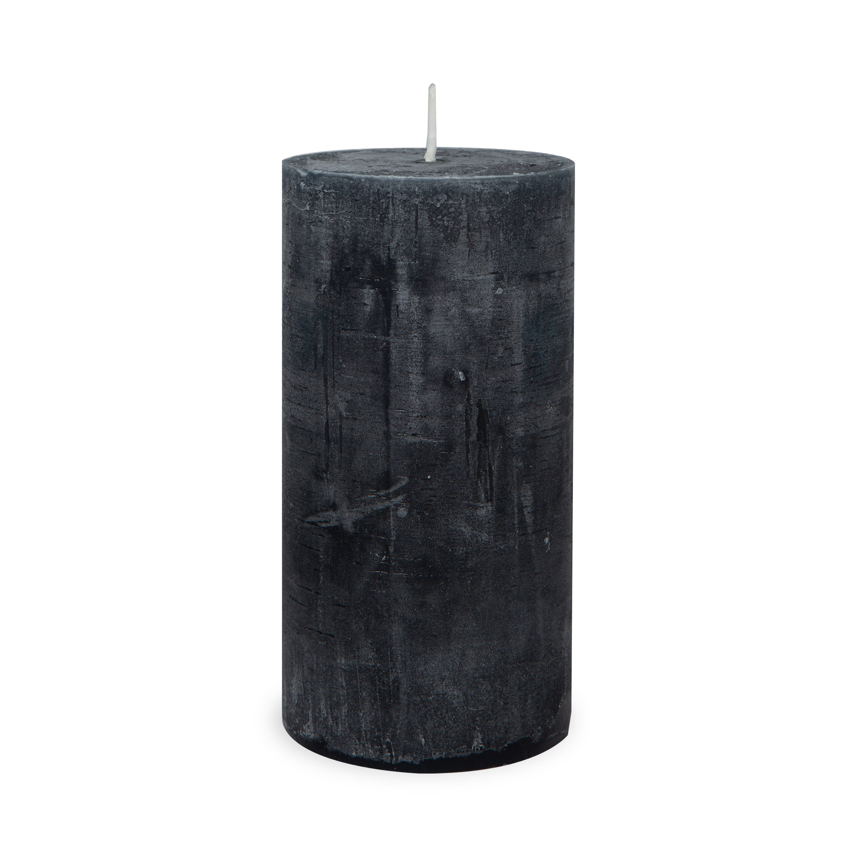 Black Pillar Candle - 3 Pack for Home Decor, Wedding Centerpieces & Romantic Ambiance - Unscented Long-Lasting Candles for Table Decorations, Parties & Relaxation