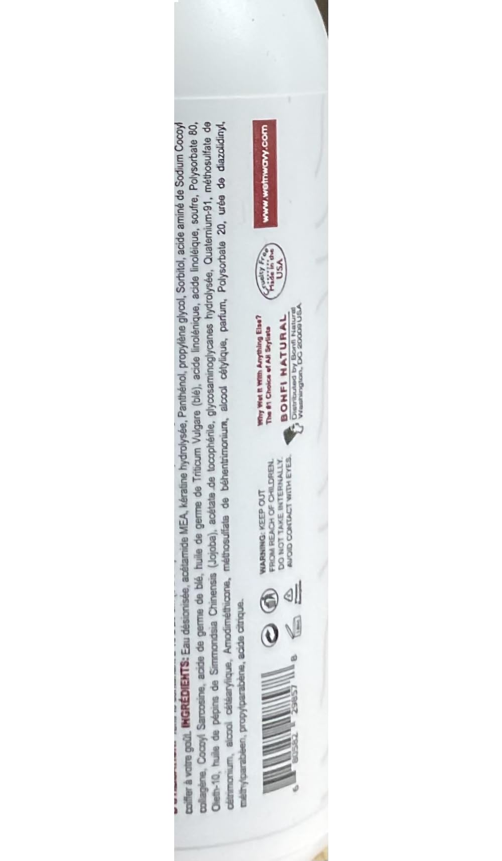 Wet n Wavy Tangle Free Vitamin E Leave-In Conditioner - Pack of 3 (2 oz Each) for Curly & Wavy Hair - Hydrating Hair Treatment for Daily Moisture & Frizz Control