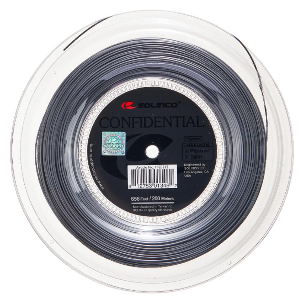 Premium Tennis String Reel - High-Performance Polyester String for Tennis Rackets | Durable & Control-Oriented | Ideal for Competitive Play & Stringing Services