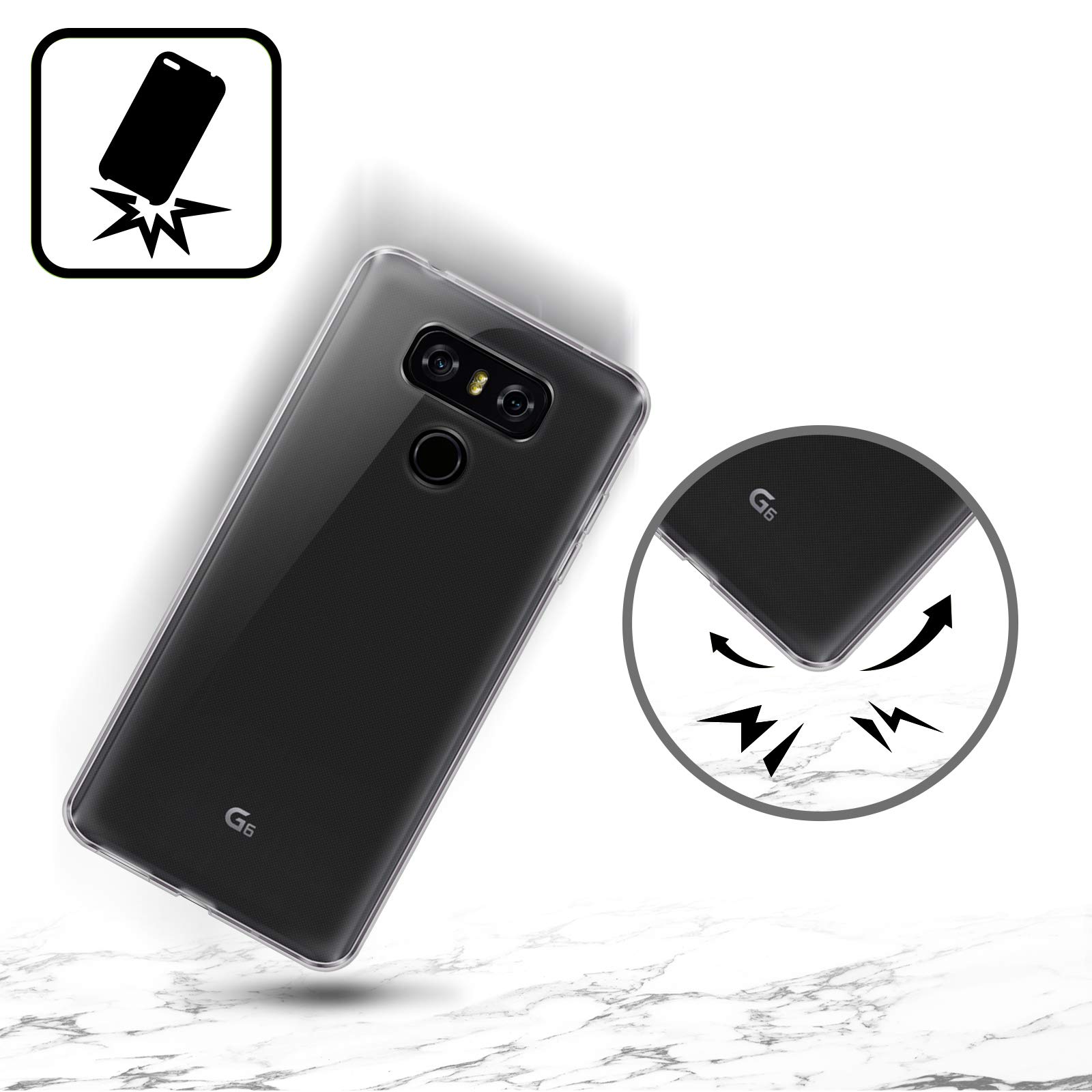 Head Case Designs Officially Licensed Inter Milan 2022/23 Home Crest Gel Case for LG G8 ThinQ – Durable Protection for Gaming & Daily Use