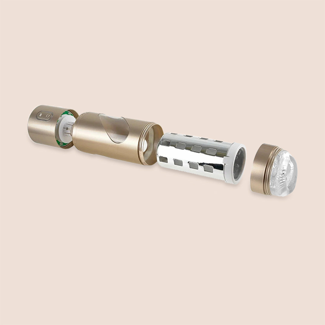 PDX Extreme Rechargeable Roto Bator Rotating Male Masturbator - Powerful Hands-Free Pleasure for Solo Play & Couples Fun