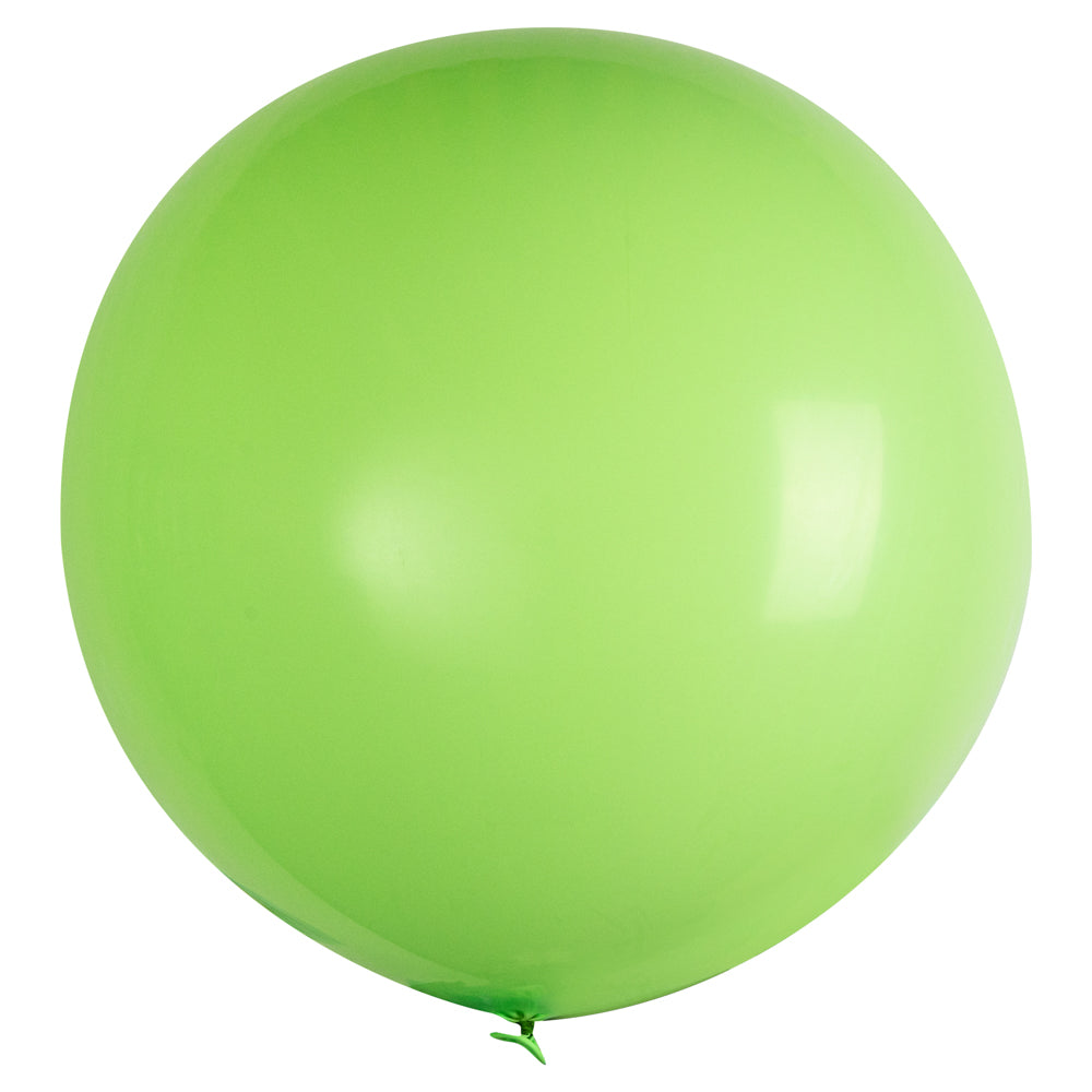 Eco-Friendly Green Latex Balloons - 36 Inch, 10-Pack for Party Decorations, Birthday Celebrations & Events
