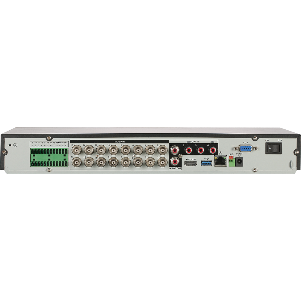 Dahua X82B3A4 4K 16CH 1U Penta-brid HDCVI DVR with 4TB HDD - Professional Security Surveillance System for Home & Business