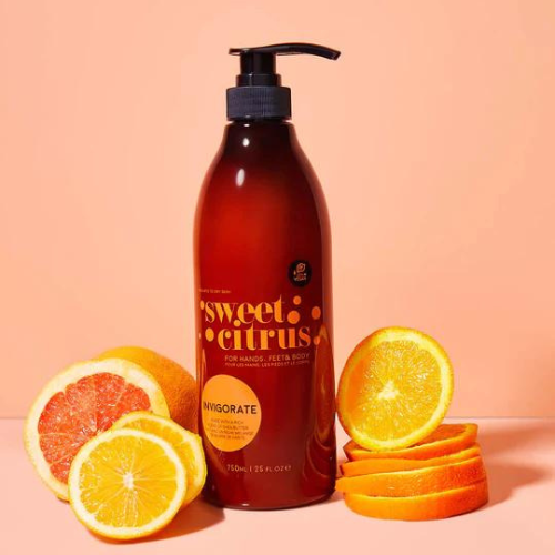 Avry Beauty Sweet Citrus Hand & Body Lotion - 25oz Hydrating Moisturizer for Dry Skin | Perfect for Daily Use, Travel & Gift Giving
