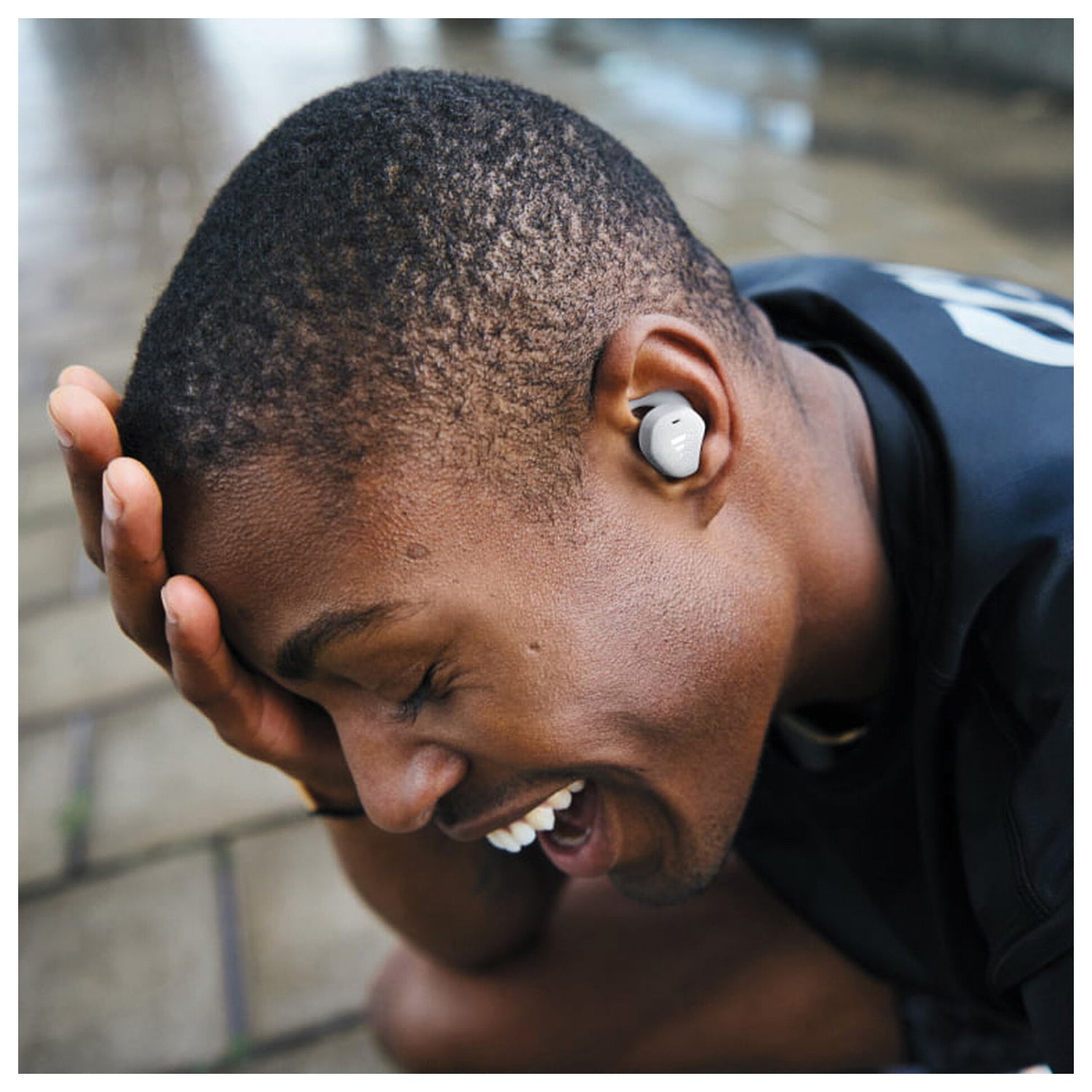 Adidas FWD O2 True Wireless Earbuds - Lightweight Bluetooth Headphones for Running, Gym & Sports | Sweatproof Wireless Earbuds with Clear Sound & Secure Fit