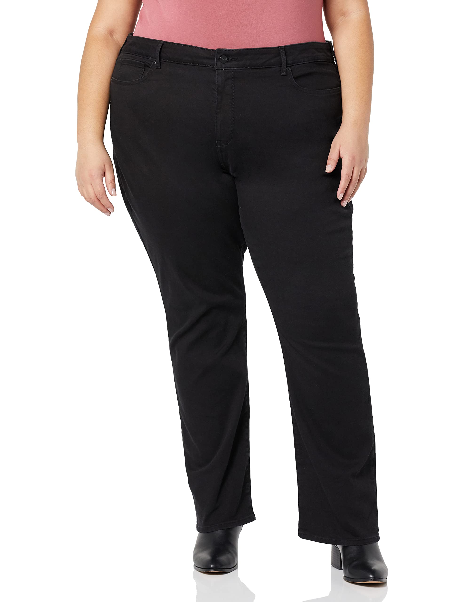 NYDJ Women's Plus Size Marilyn Straight Ankle Jeans - Slimming & Flattering Fit for Curvy Figures | Perfect for Work, Casual Outings & Everyday Comfort