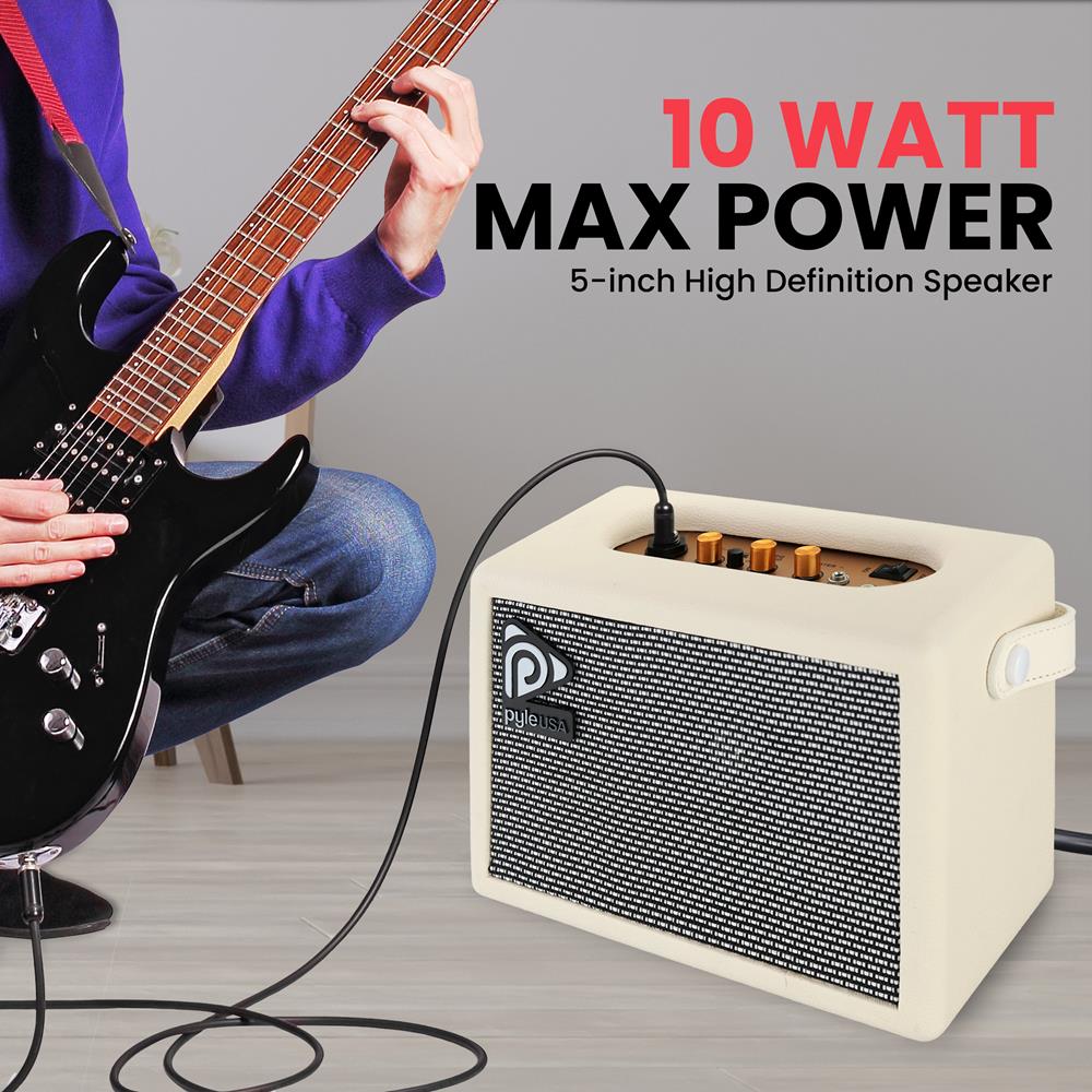 Portable 30W Electric Guitar Amplifier with Reverb & Overdrive - Perfect for Home Practice, Studio Recording & Live Performances