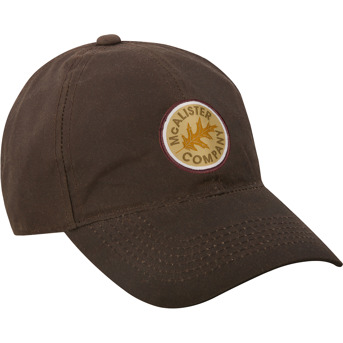 McAlister Waxed Cotton Baseball Cap for Men & Women - Vintage Style Adjustable Hat for Outdoor Activities, Hiking, and Casual Wear
