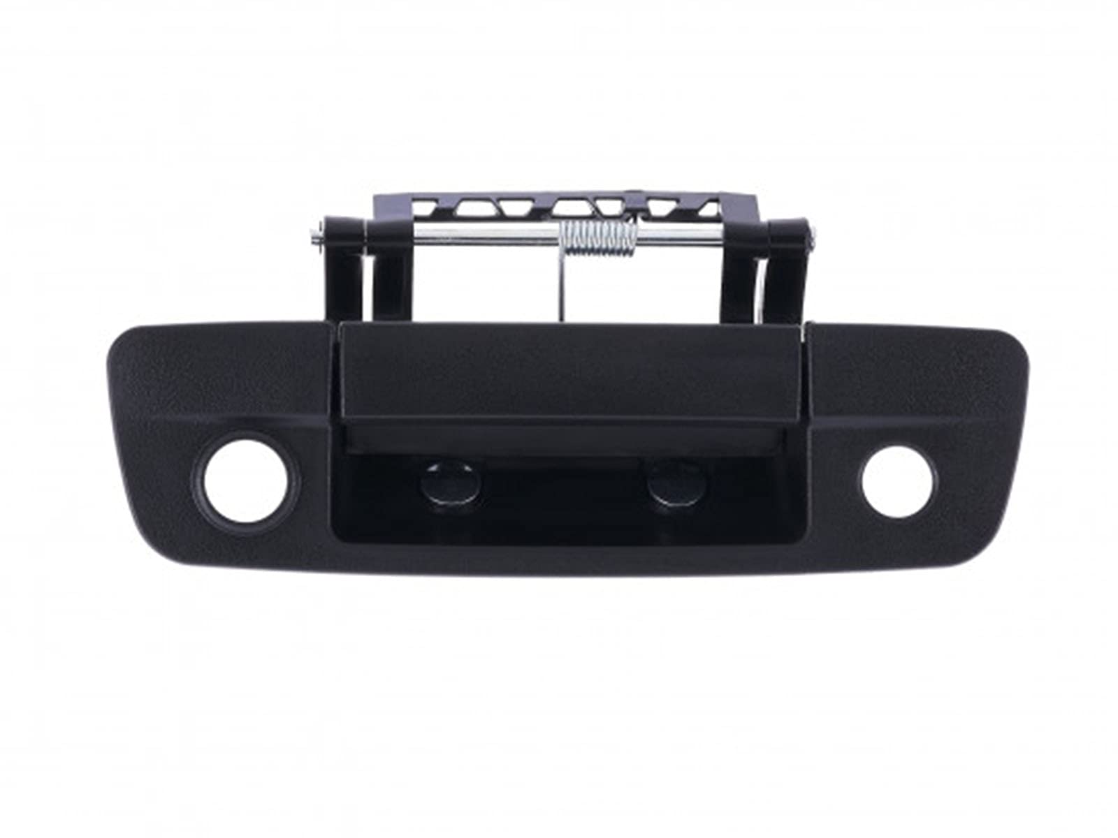 APA Replacement Textured Black Tailgate Handle for 2009-2012 Ram 1500 2500 3500 Trucks - Fits Models with Camera Hole & Keyhole (Part Numbers: 68084284AB, 68044906AB, 68044906AE, CH1915120) - Durable Aftermarket Truck Accessory for Enhanced Vehicle Security & Style