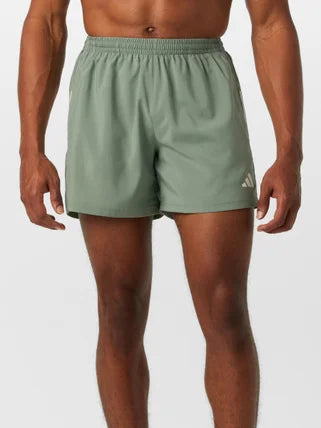 Men's Own The Run Base 5 Shorts - Silver Green Athletic Running Shorts for Men | Lightweight Quick-Dry Workout Shorts for Gym, Jogging & Outdoor Sports