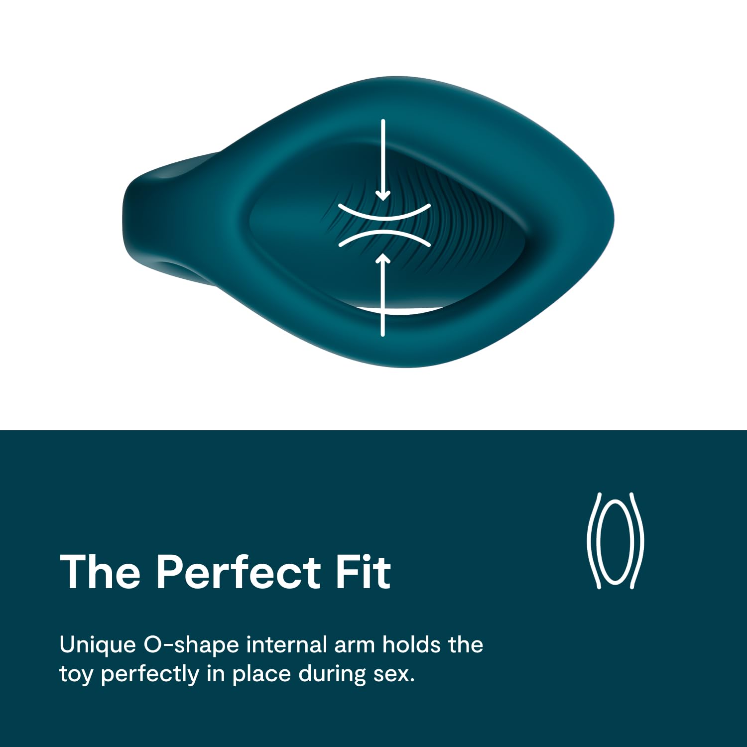 We-Vibe Sync Couples Vibrator - Remote Control Wearable Vibrator for Women & Couples | 10 Powerful Vibration Modes | App-Controlled G-Spot & Clitoral Stimulator | Rechargeable Adult Toy for Long Distance Play | Perfect for Date Nights, Travel & Spicing Up Relationships
