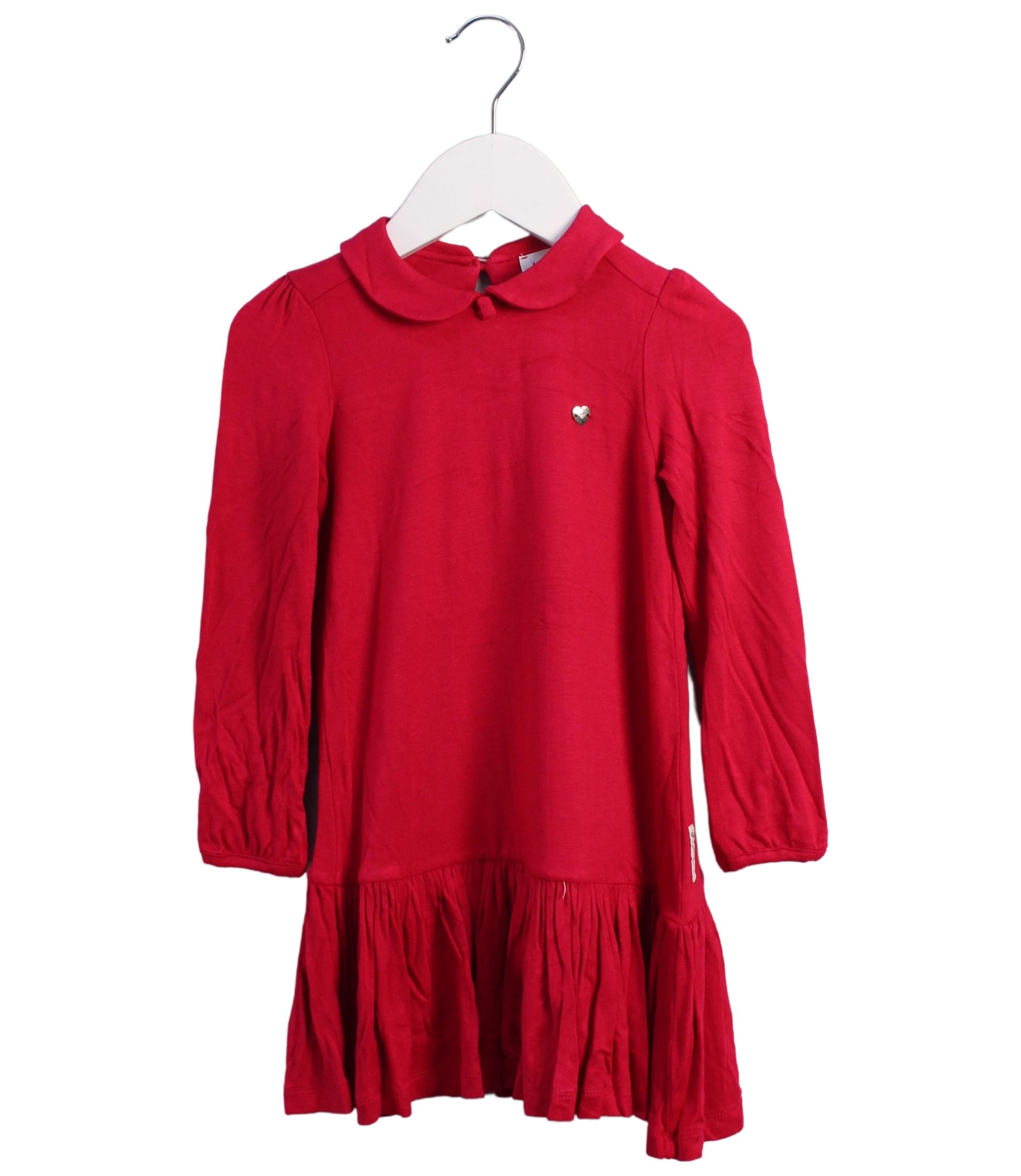 Armani Long Sleeve Dress for Toddlers 2T - Elegant Formal Wear for Special Occasions & Holiday Parties