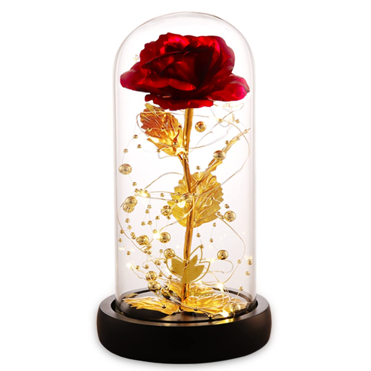 Romantic Valentine's Day Gifts for Her - Birthday & Wedding Presents for Women - Enchanted Beauty and The Beast Rose Gift for Wife, Mom, Girlfriend - Perfect for Anniversaries, Thanksgiving & Special Occasions