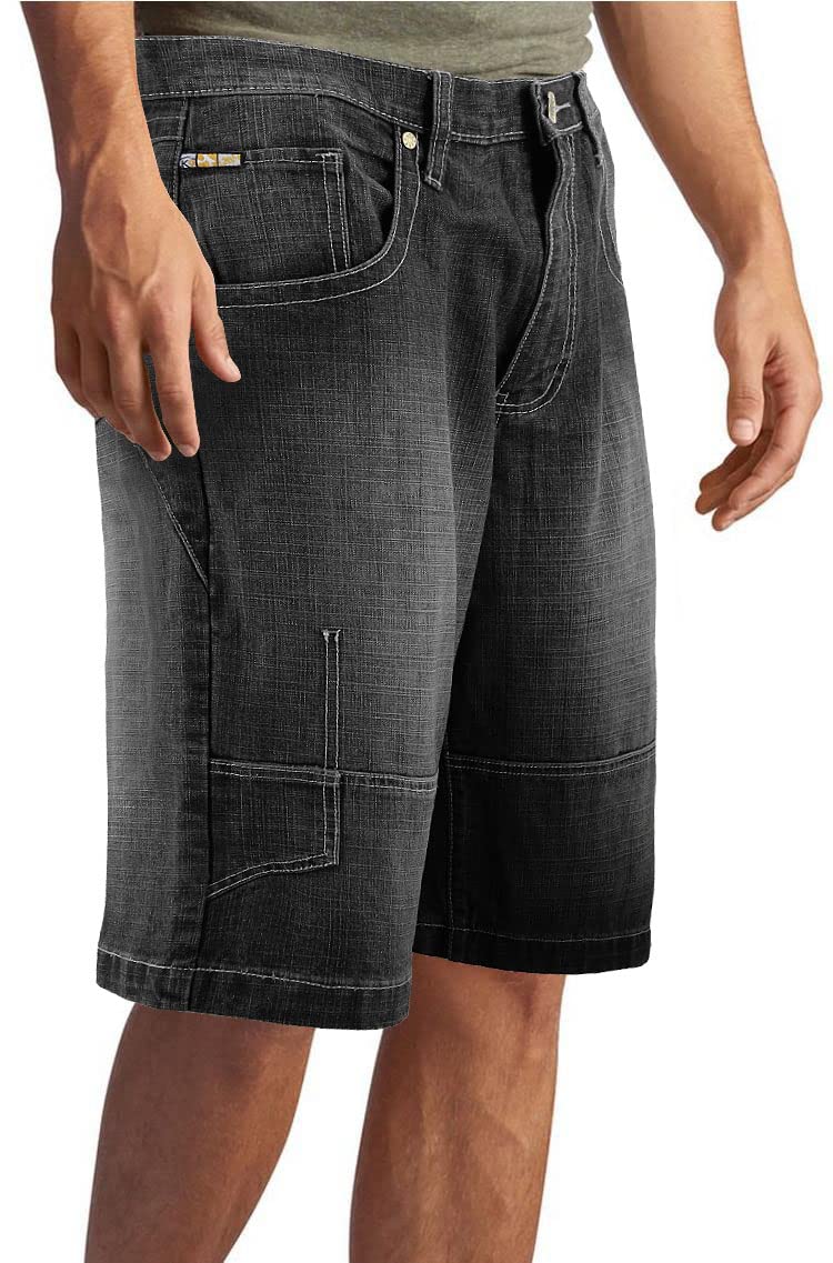 Premium Men's 100% Cotton Denim Relaxed Fit Casual Jean Shorts | Comfortable Summer Wear for Outdoor Activities, Beach & Travel