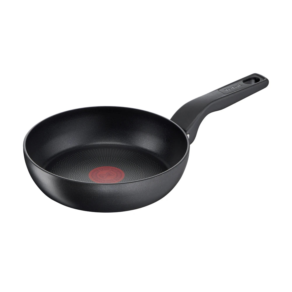 Tefal Hard Titanium Pro Induction Non-Stick Fry Pan Set - 24cm & 28cm Twin Pack - Durable Cookware for Professional & Home Cooking - Perfect for Searing, Frying & Sauteing