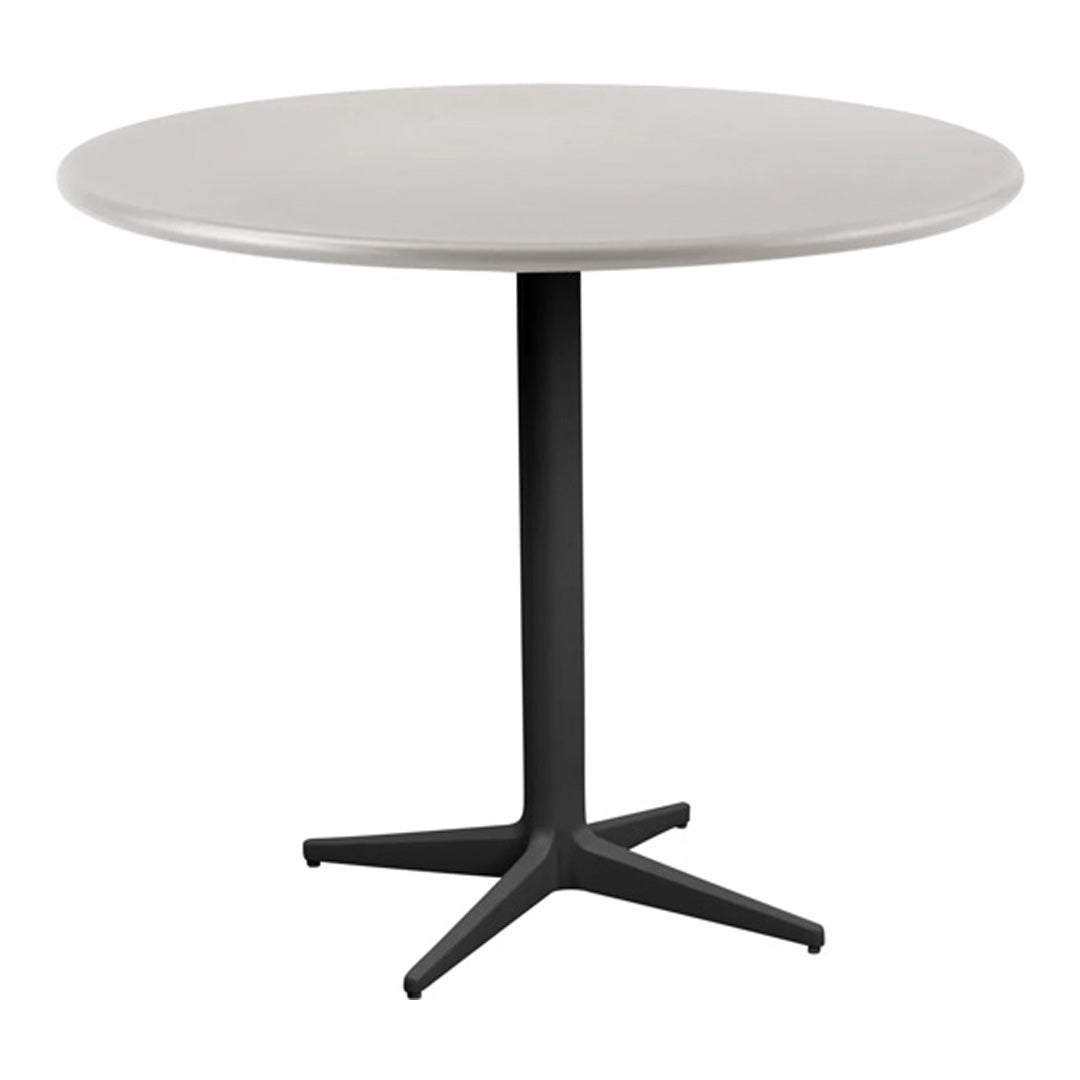 Round Drop Outdoor Cafe Table - Patio Dining & Garden Furniture for Restaurants, Coffee Shops & Backyard Decor