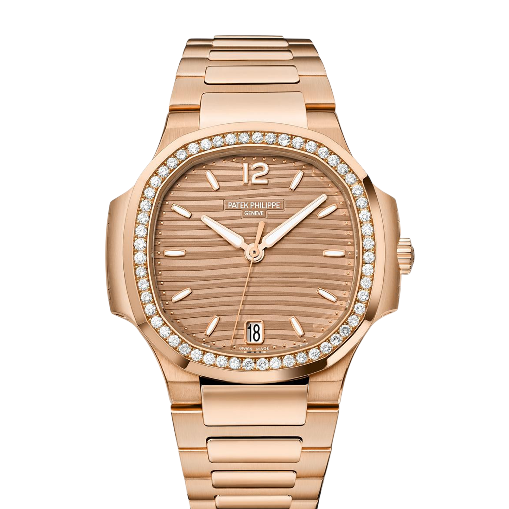 Luxury Patek Philippe Nautilus 7118/1200R 010 Rose Gold Women's Watch - Perfect for Gifting & Special Occasions