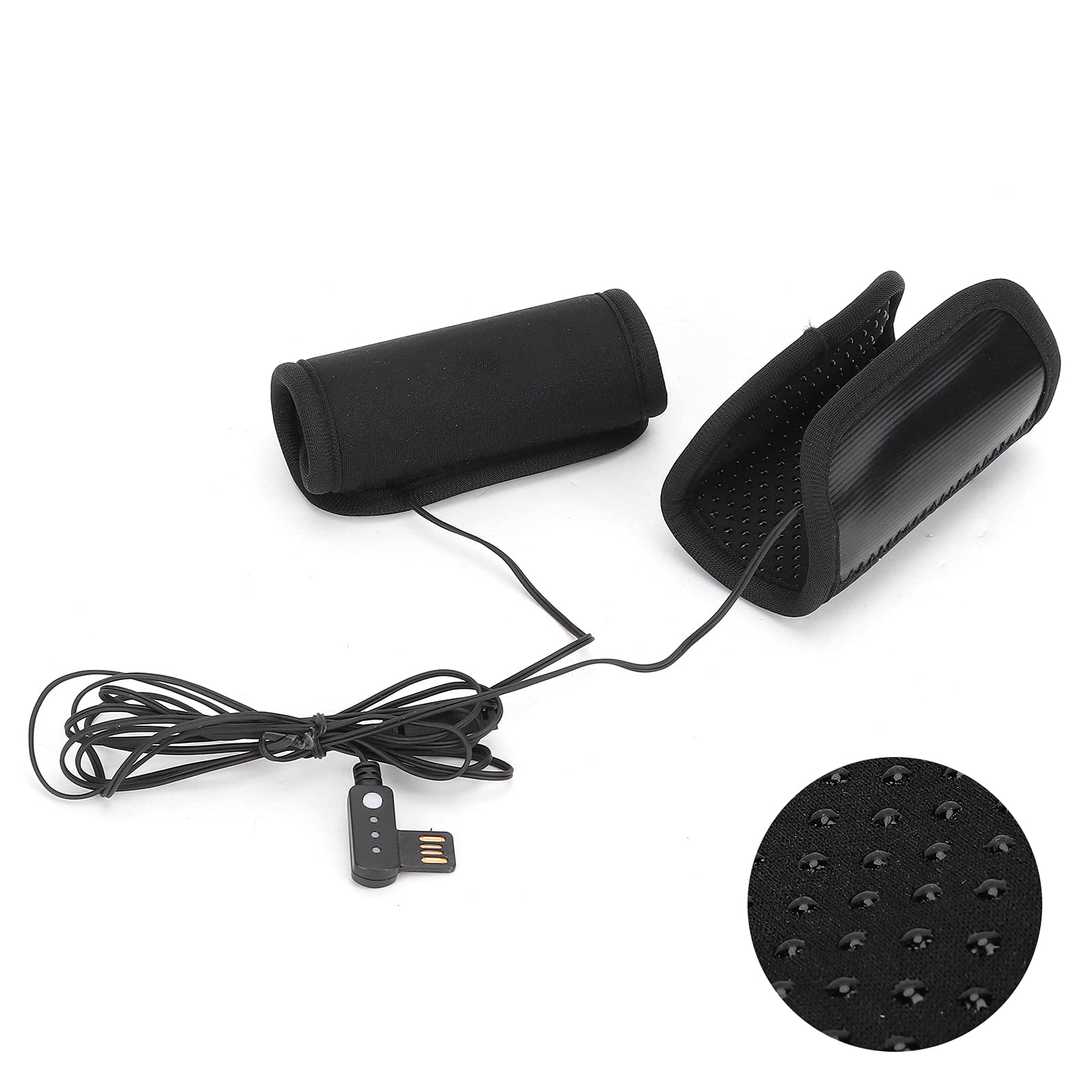 Motorcycle Heated Grip 22-32mm 5V USB 3 Gears - for Motorcycles & ATVs in Winter