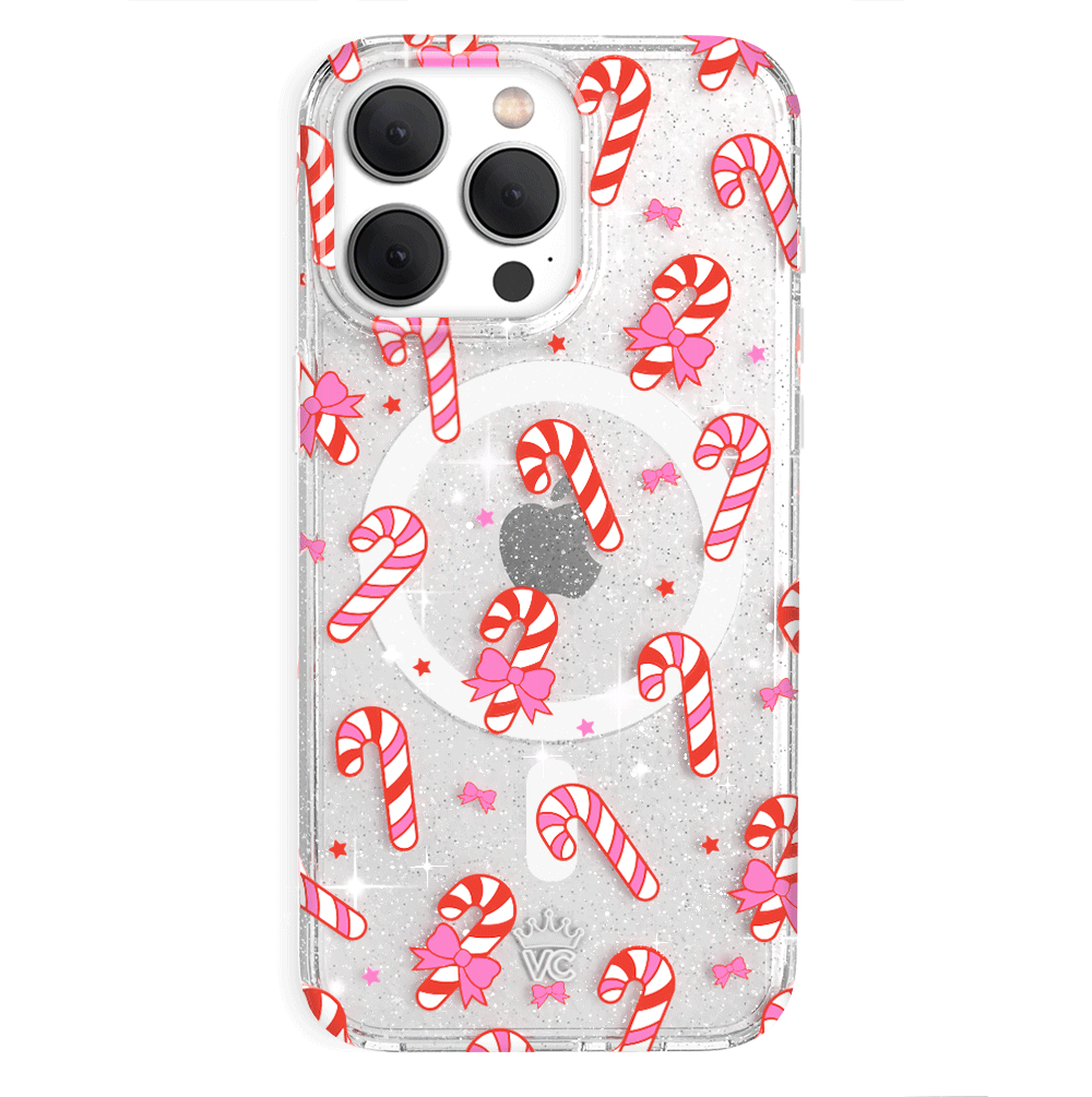 Peppermint Princess Cute Floral iPhone Case - Trendy Protective Phone Cover for iPhone 13/14/15 Pro Max - Perfect Gift for Women & Girls (Home, Office, Travel Use)
