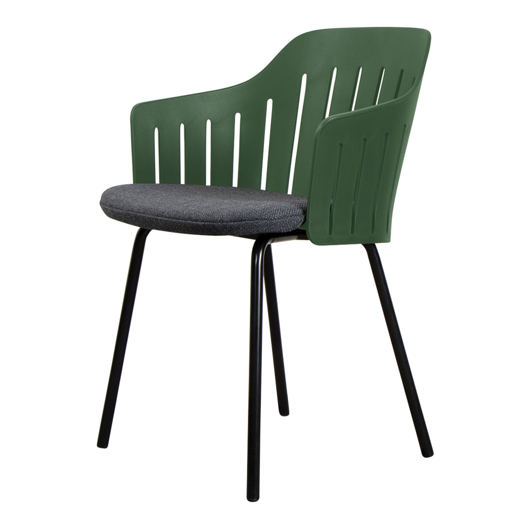 Comfortable 4-Leg Chair with Back and Seat Cushion - Perfect for Home Office, Living Room, or Bedroom Relaxation