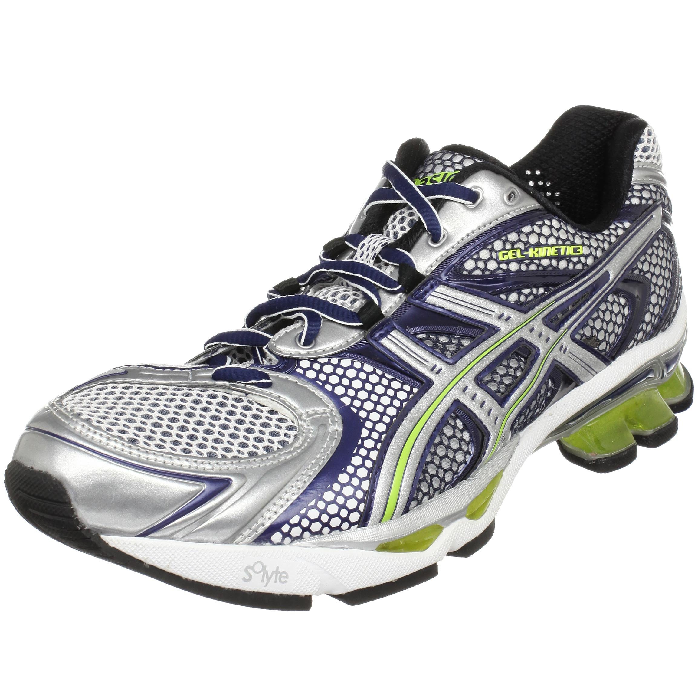 ASICS Men's GEL-Kinetic 3 Running Shoes - Lightweight Cushioned Athletic Sneakers for Jogging, Gym Workouts & Daily Walking | Breathable Mesh Comfort for Men's Fitness & Training